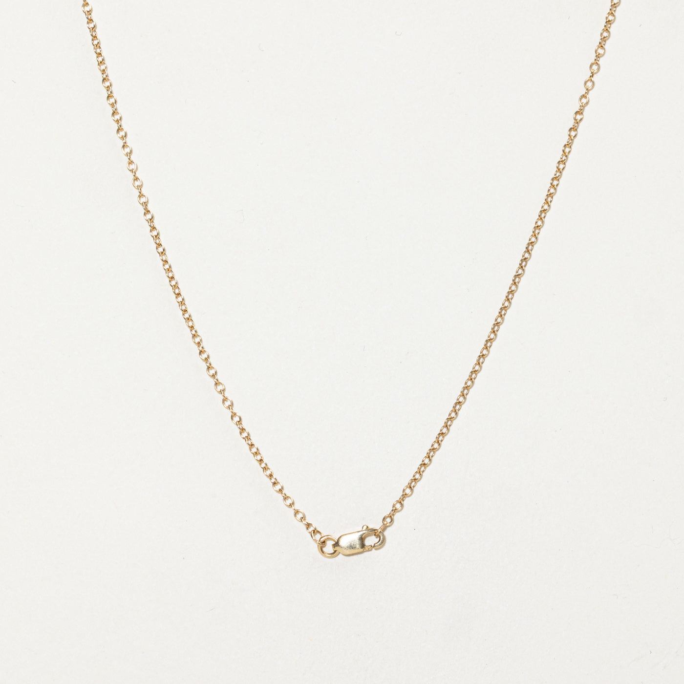 Diamond Cluster Wavy Necklace | 0.52ctw | 18"
