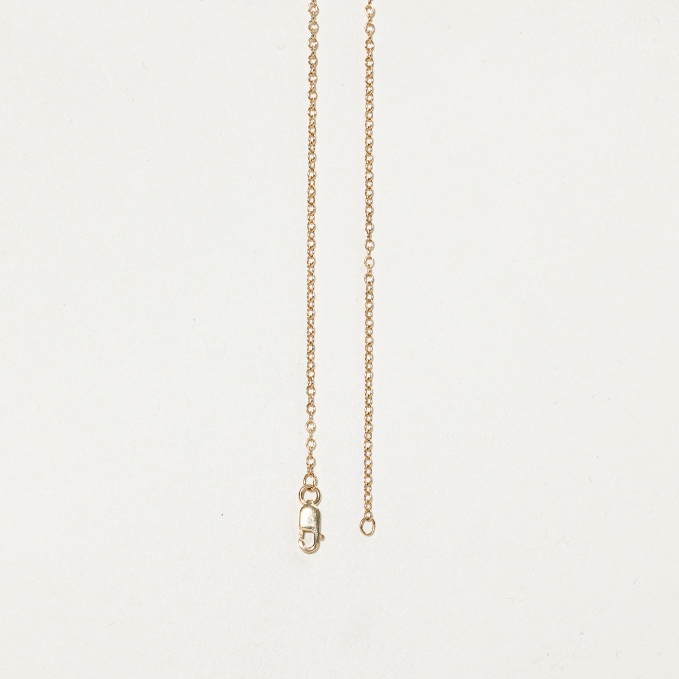 Diamond Cluster Wavy Necklace | 0.52ctw | 18"