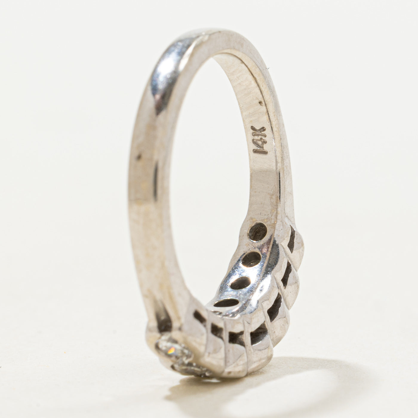 Semi Eternity Graduated Diamond Ring | 0.70ctw | SZ 4.75