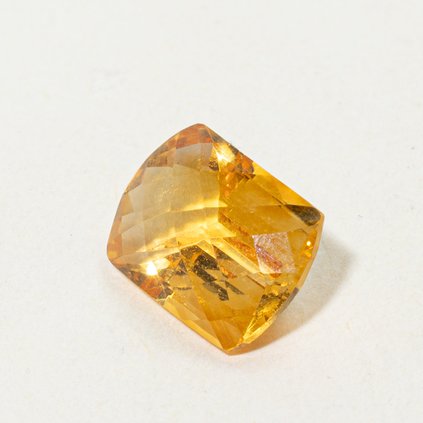 Loose Checkerboard Cut Citrine | 6.40ct
