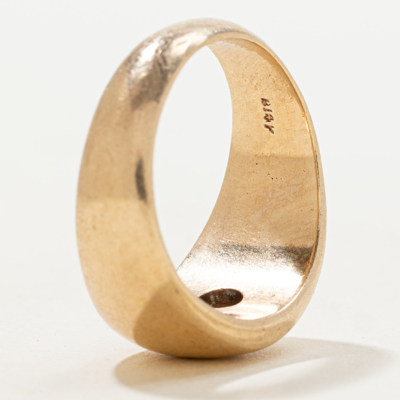 Old Mine Cut Champagne Diamond Ring | 0.38ct | SZ 9.75
