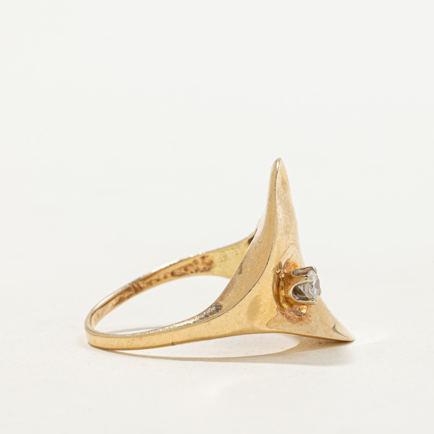 Diamond Freeform Ring | 0.07ct | SZ 6