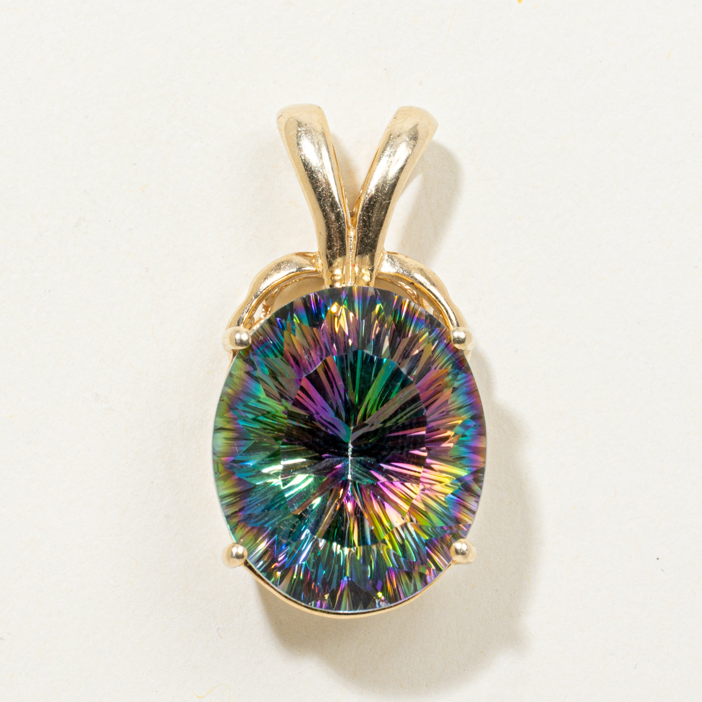 Large Mystic Topaz Pendant | 36.00ct