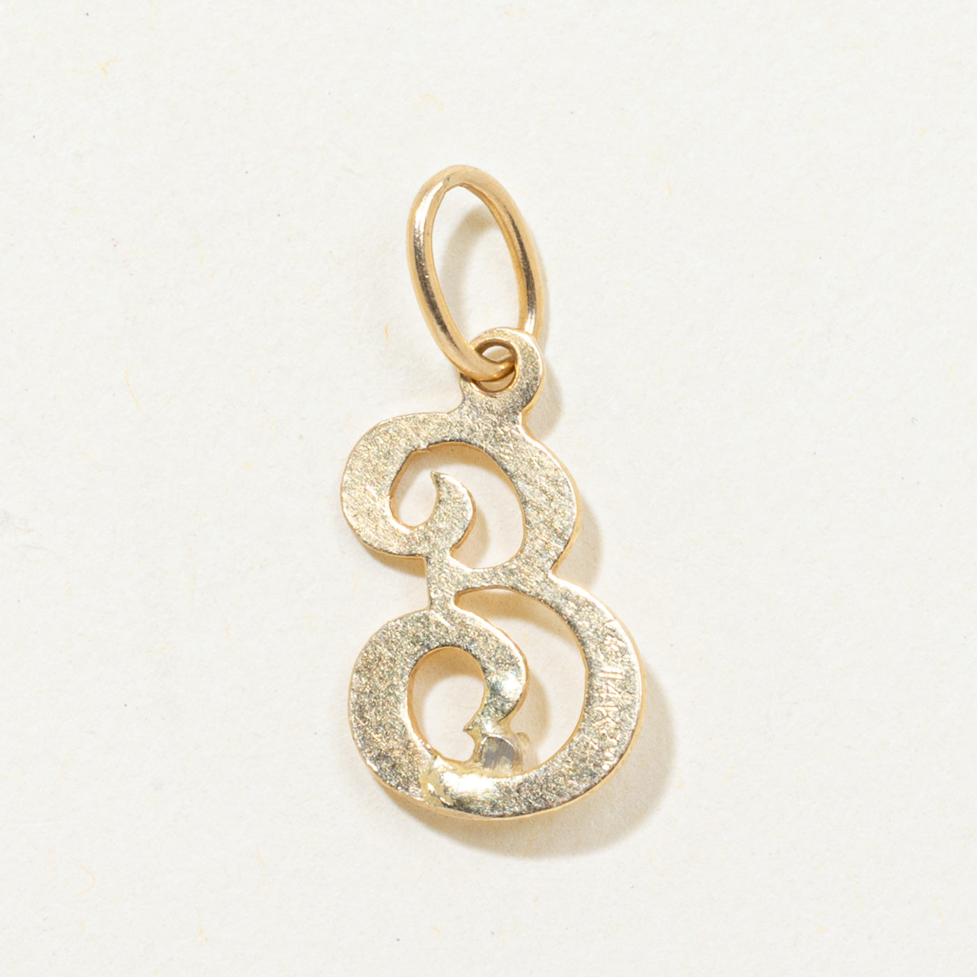 Diamond 'E' Initial Pendant | 0.005ct