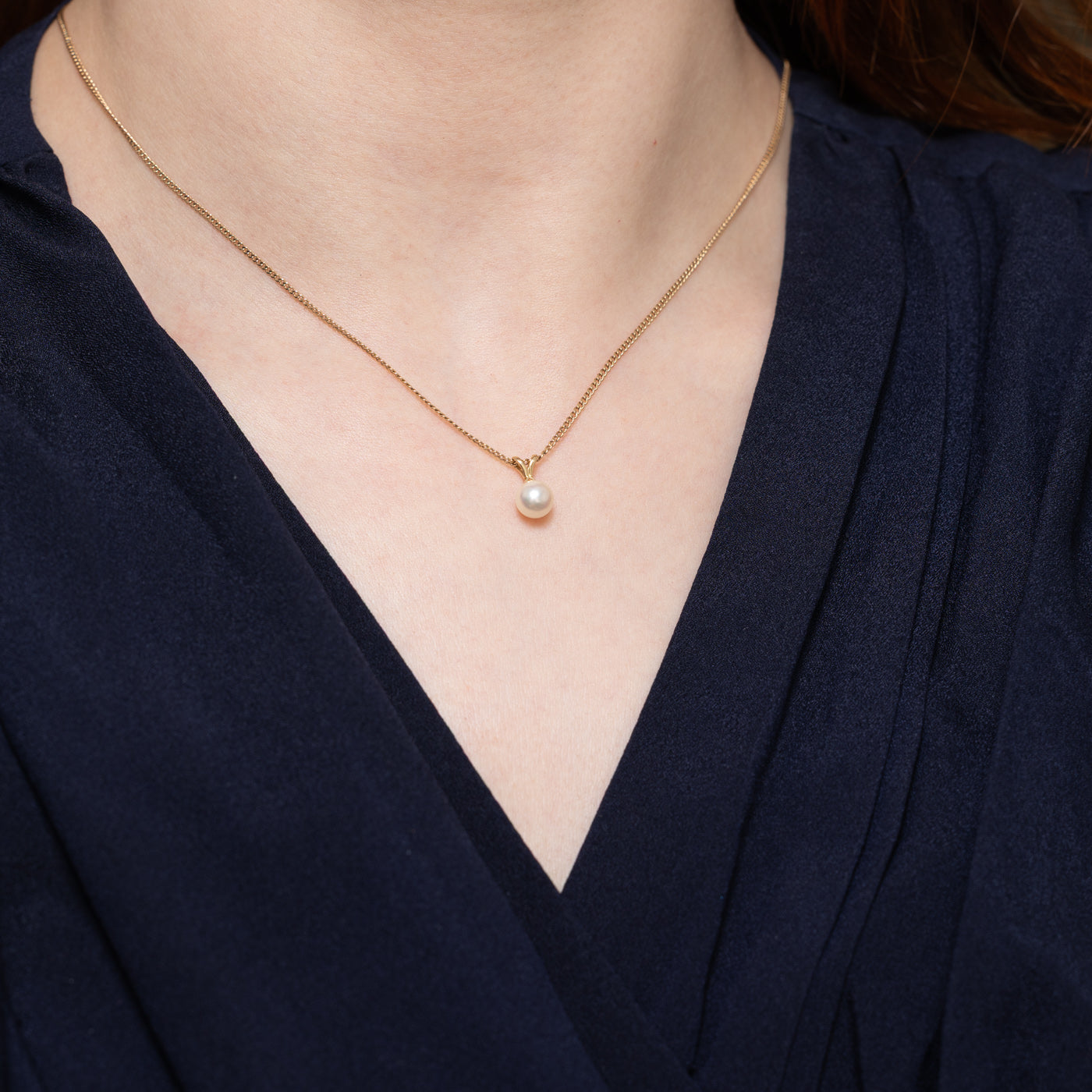 Pearl & Diamond Pendant | 6.20mm