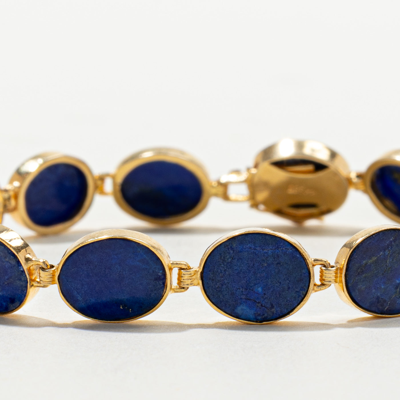 Dyed Lapis Gemstone Bracelet | 14.00ctw | 7"