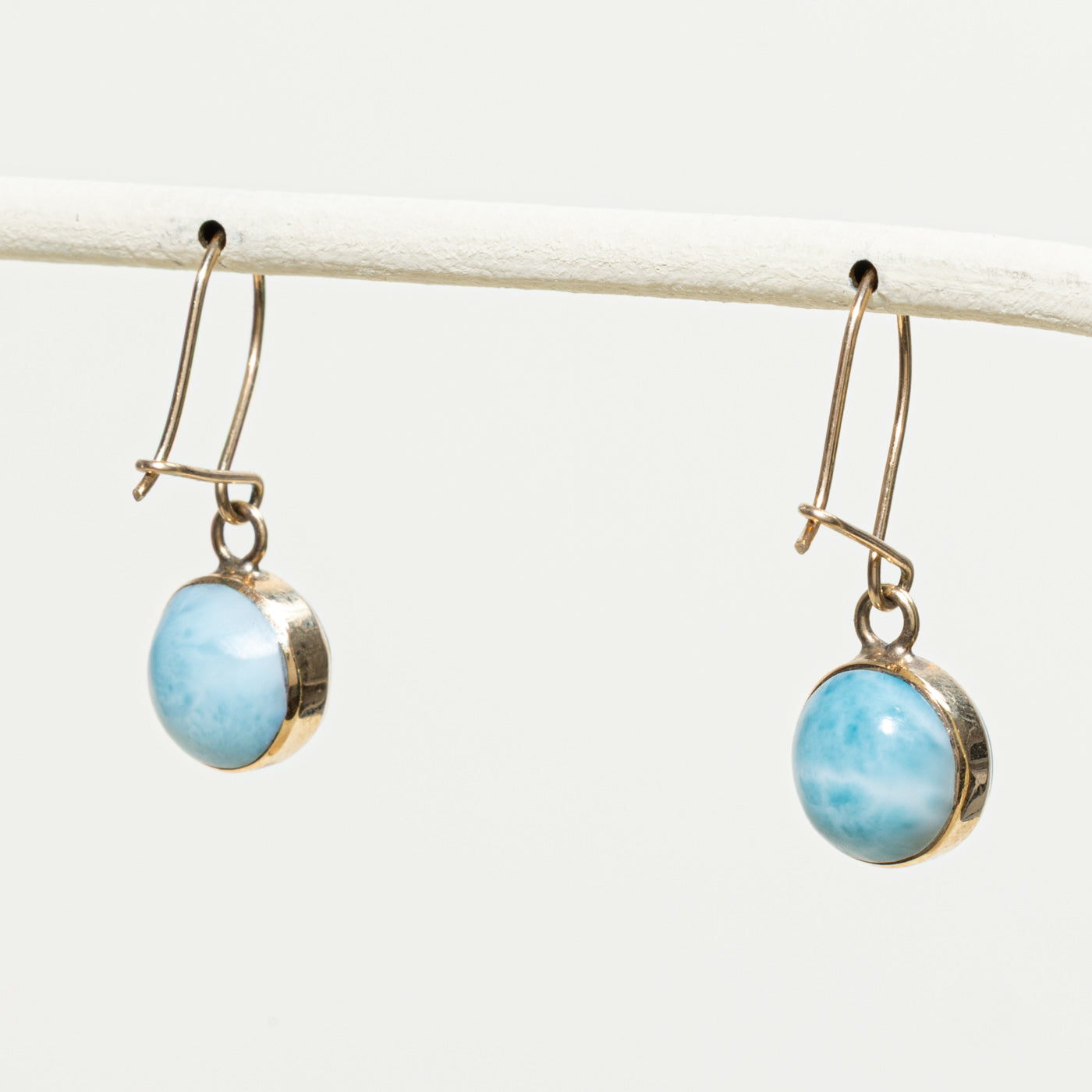 Larimar Drop Earrings | 10.50ctw