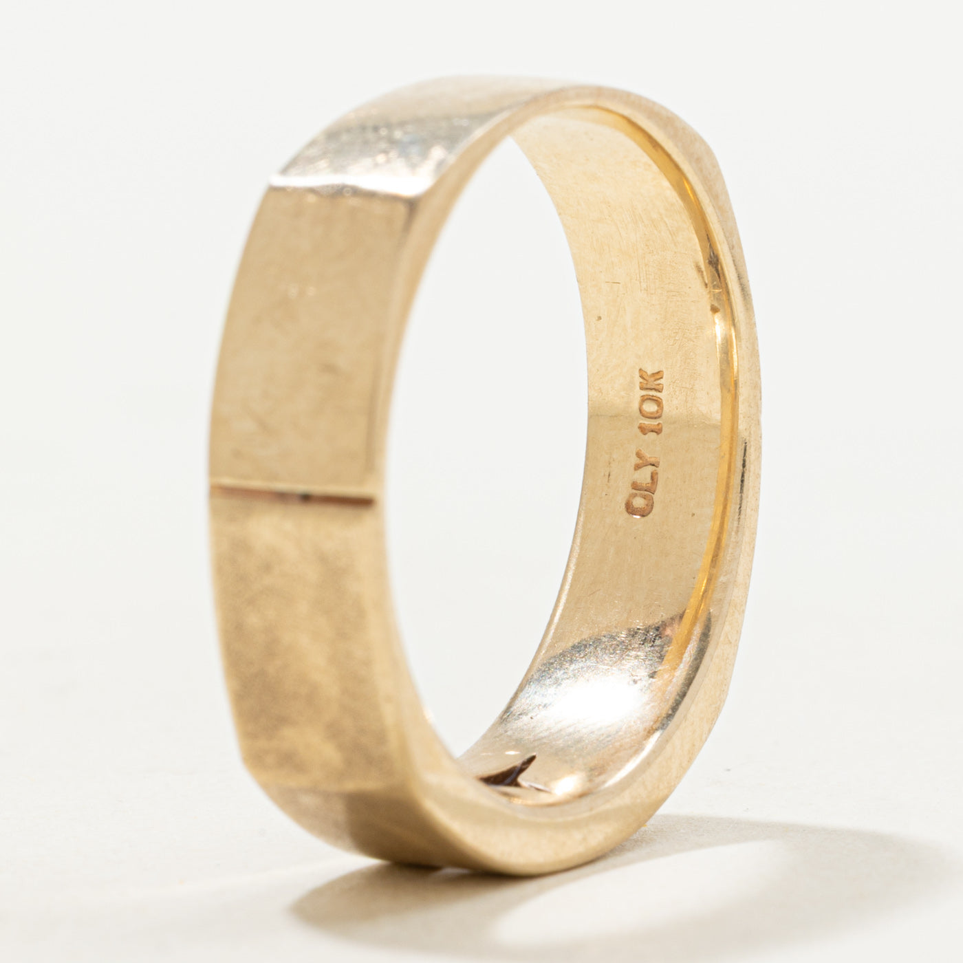 Star Set Diamond Soft Square Band | 0.08ct | 6.35mm | SZ 10.75