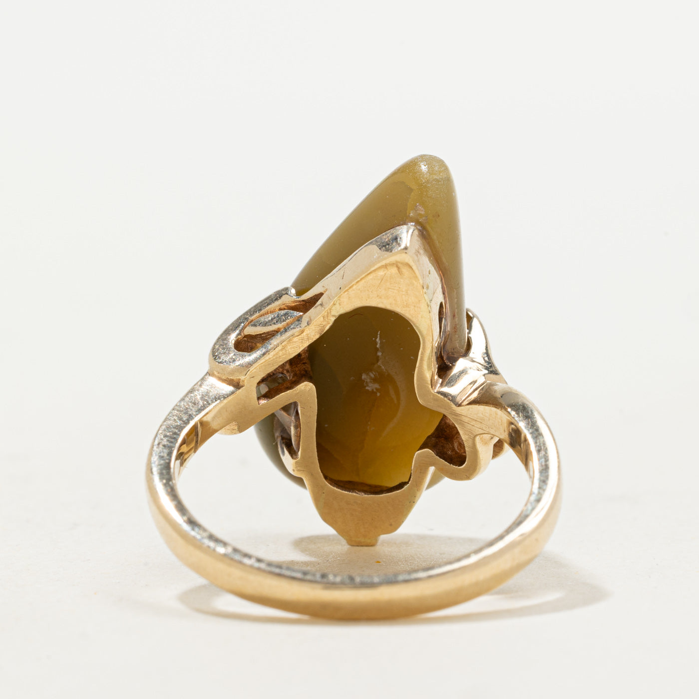 Freeform Jasper Cocktail Ring | 13.00ct | SZ 7.25
