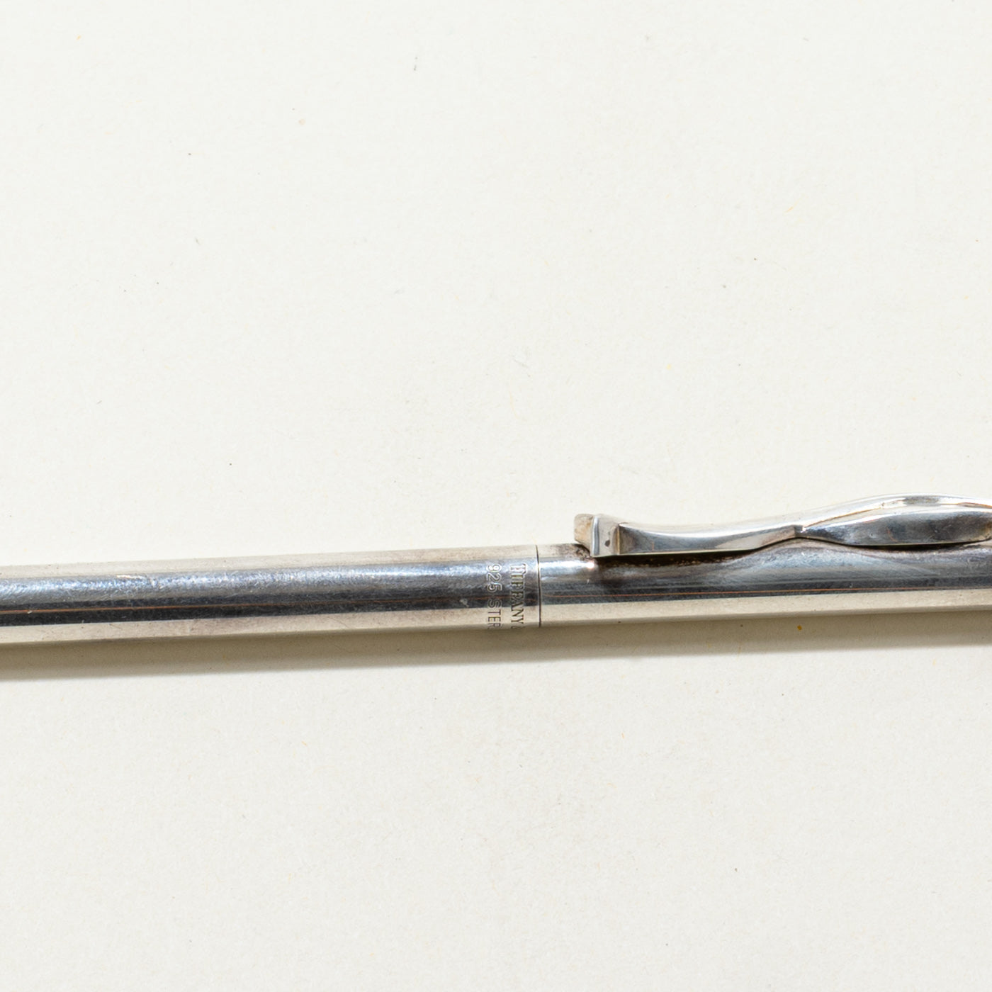 'Tiffany & Co' Bow & Ribbon Sterling Silver Pen