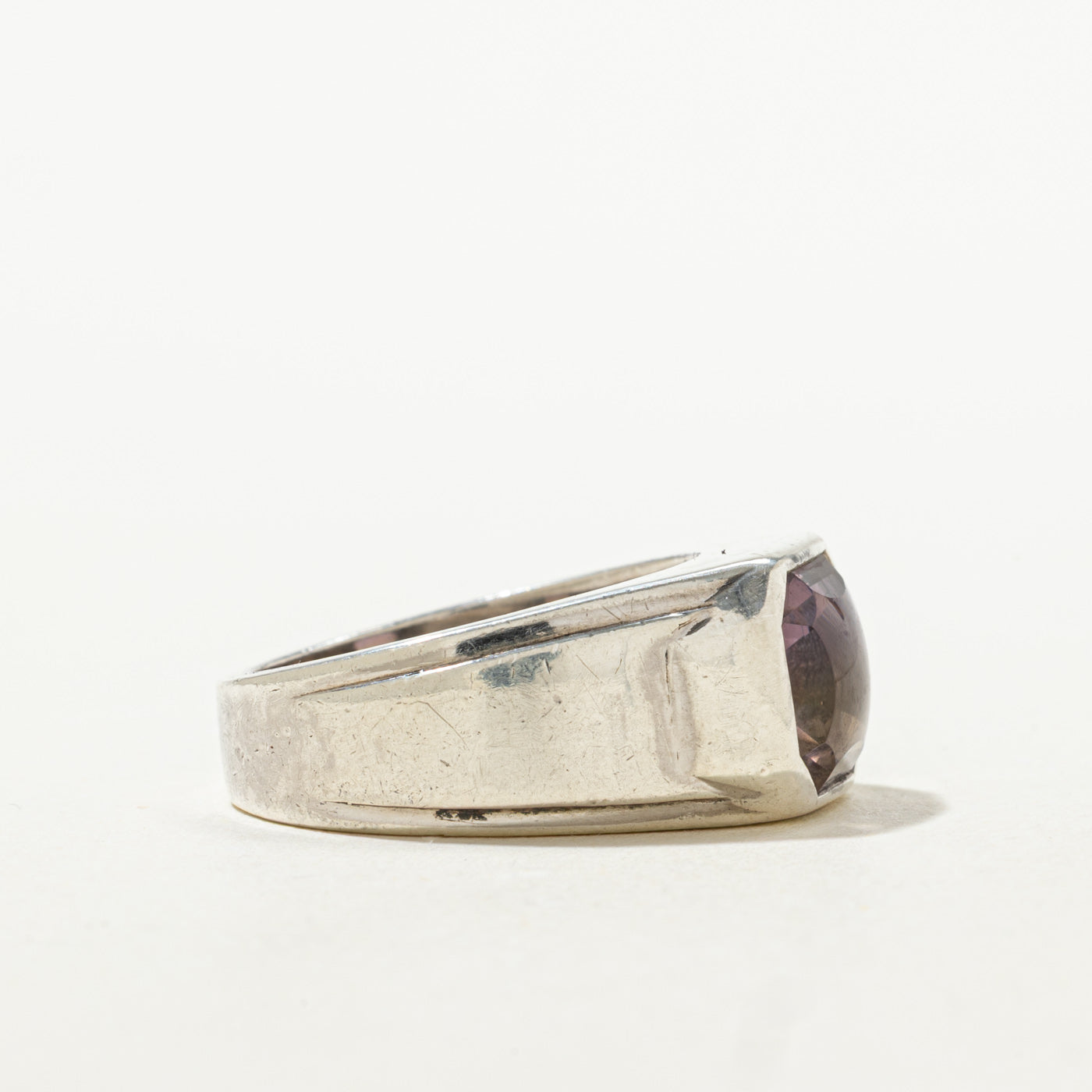 Sterling Silver Bezel Set Ametrine Ring | 3.30ct | SZ 8.25