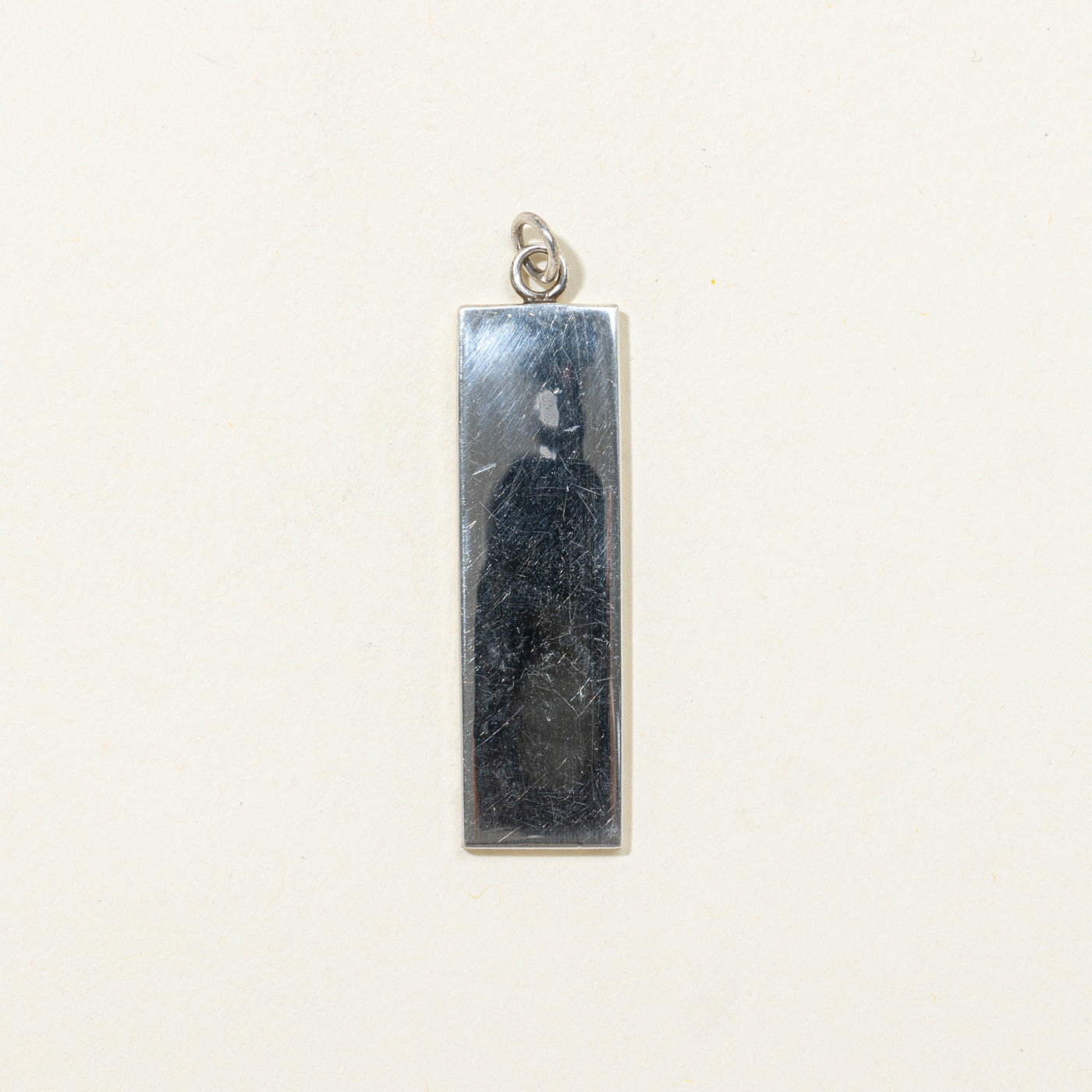 2000 London Sterling Silver Bar Pendant