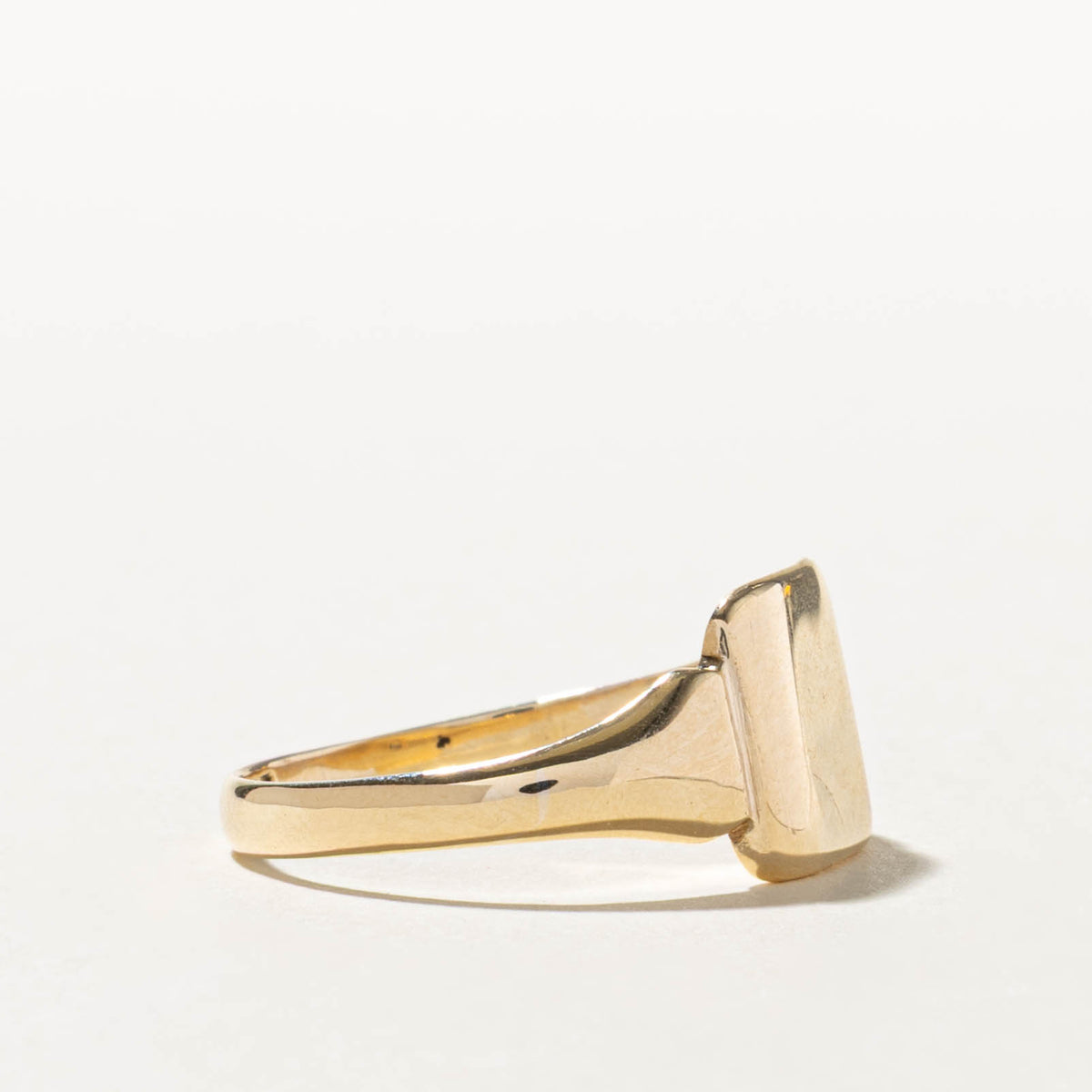 1986 Birmingham Yellow Gold Signet Ring | SZ 11.75