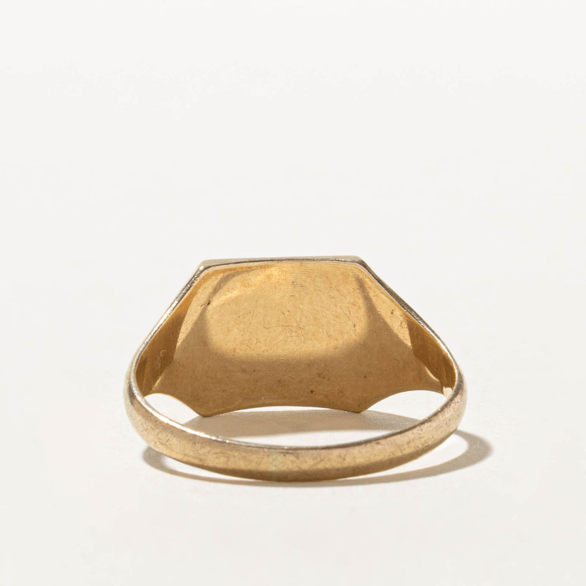1979 Birmingham Yellow Gold Signet Ring | SZ 10.75