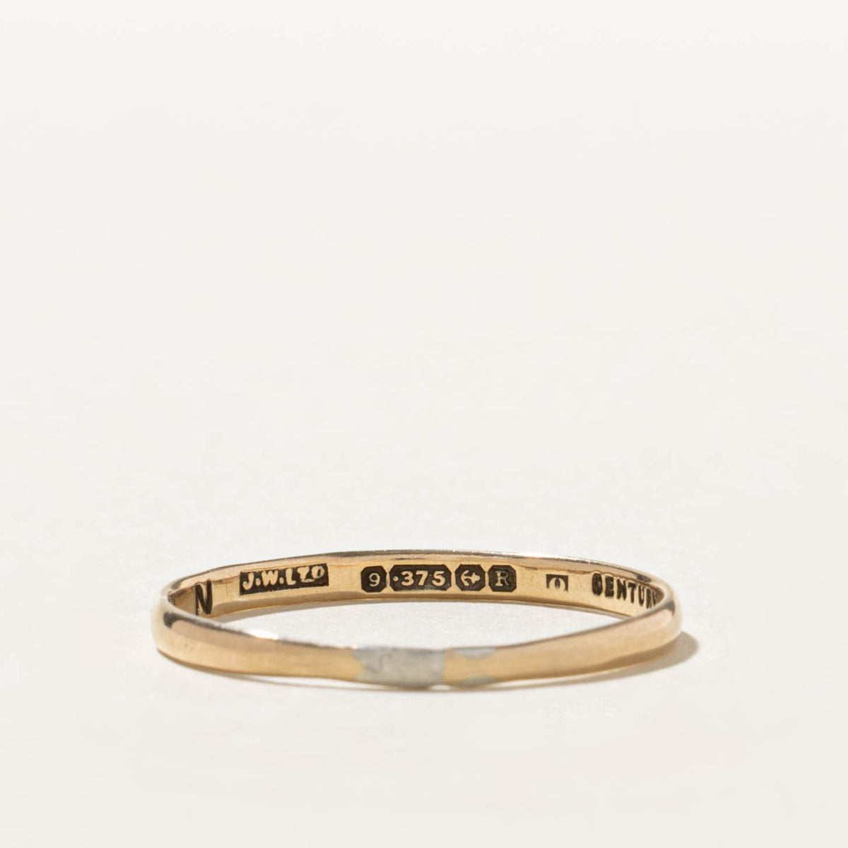 1941 Birmingham Yellow Gold Band | 1.8mm | SZ 9