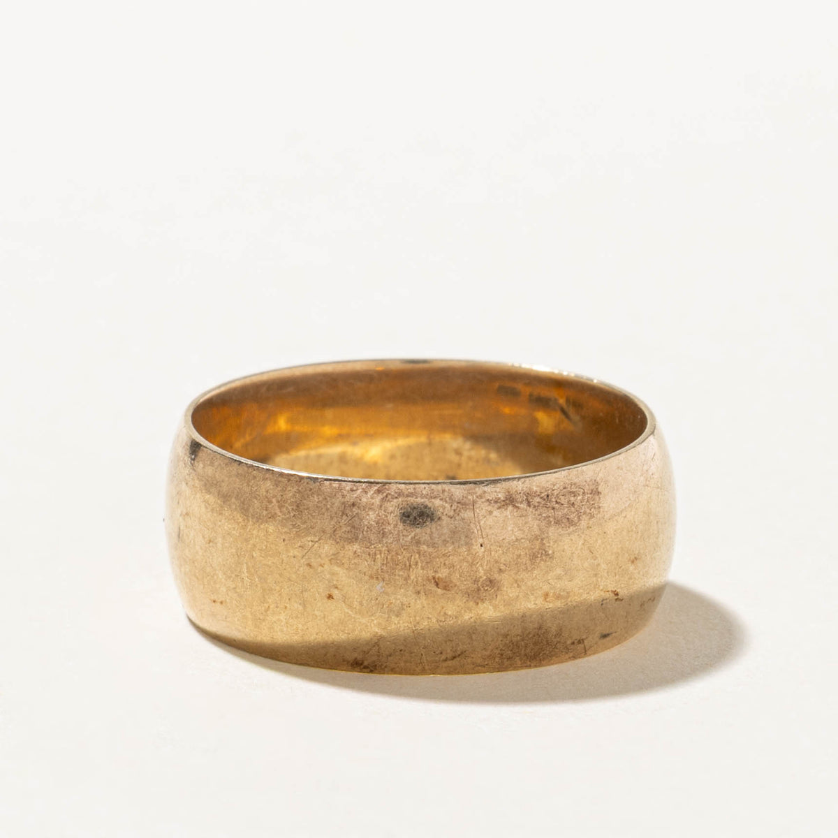1978 Sheffield Yellow Gold Cigar Band | 9mm | SZ 10.75