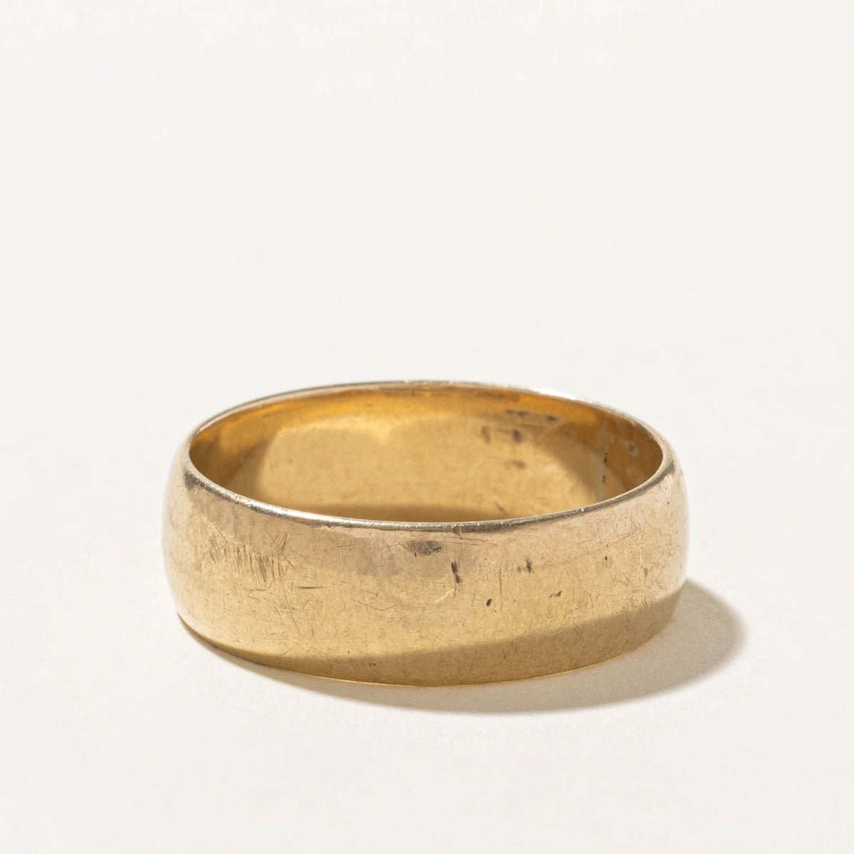 1965 Birmingham Yellow Gold Cigar Band | 7.5mm | SZ 12.75