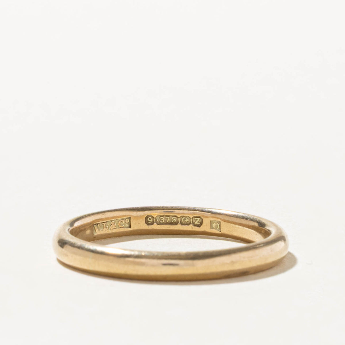 1949 Birmingham Yellow Gold Band | 2.7mm | SZ 8.5