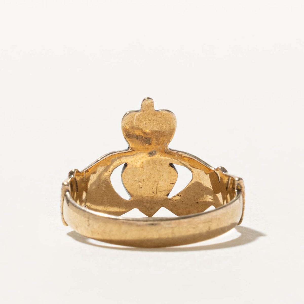 1975 Dublin Yellow Gold Claddagh Ring | SZ 7