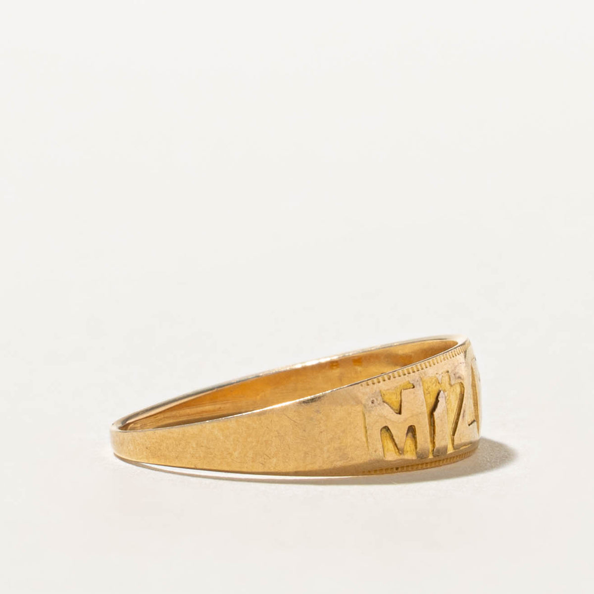 1894 Birmingham Yellow Gold Ring | SZ 6.25
