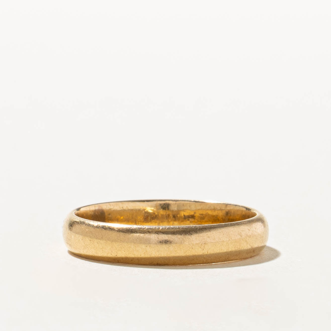 1891 Birmingham Yellow Gold Band | 3.6mm | SZ 6.25