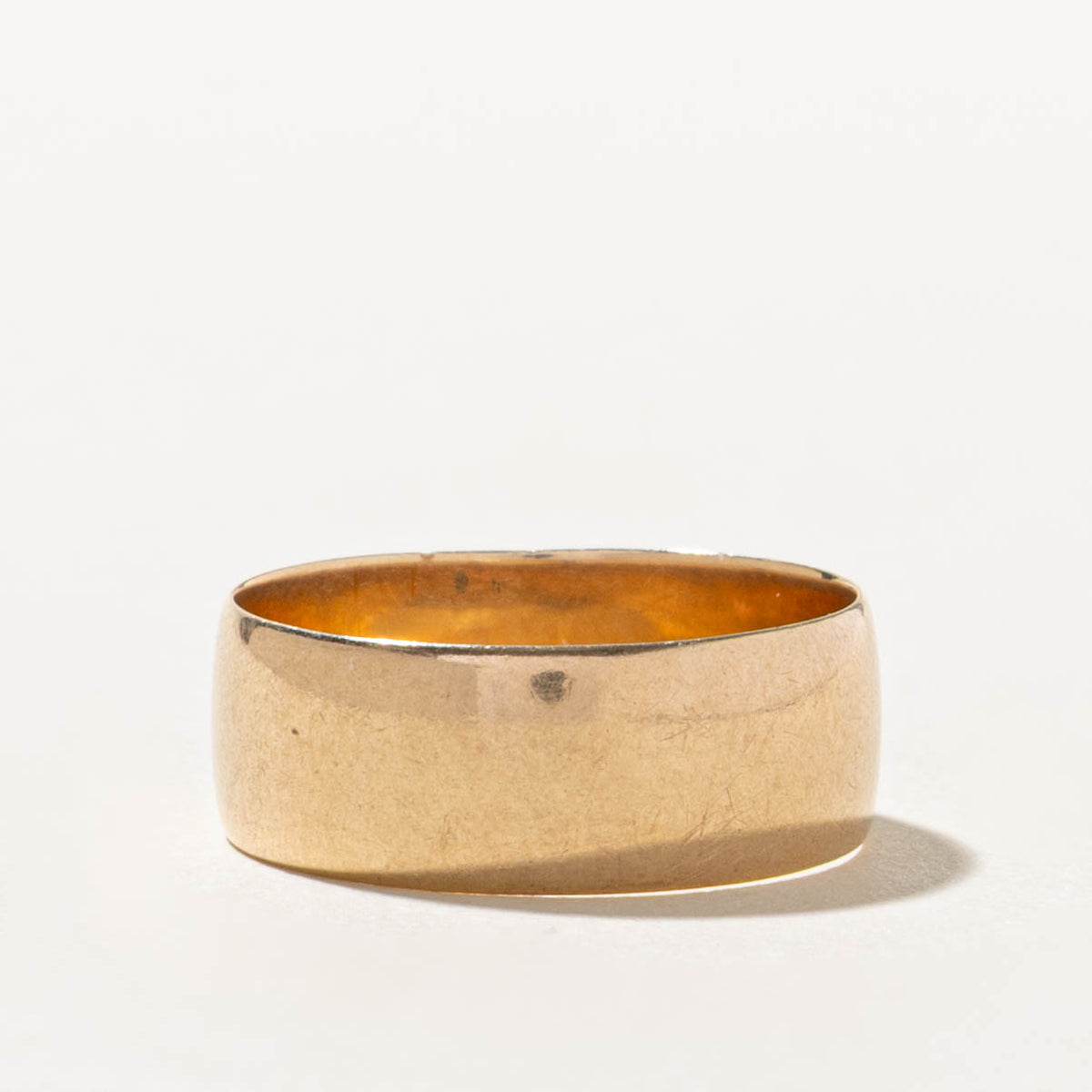 Antique Budapest Yellow Gold Band | 6.6mm | SZ 7