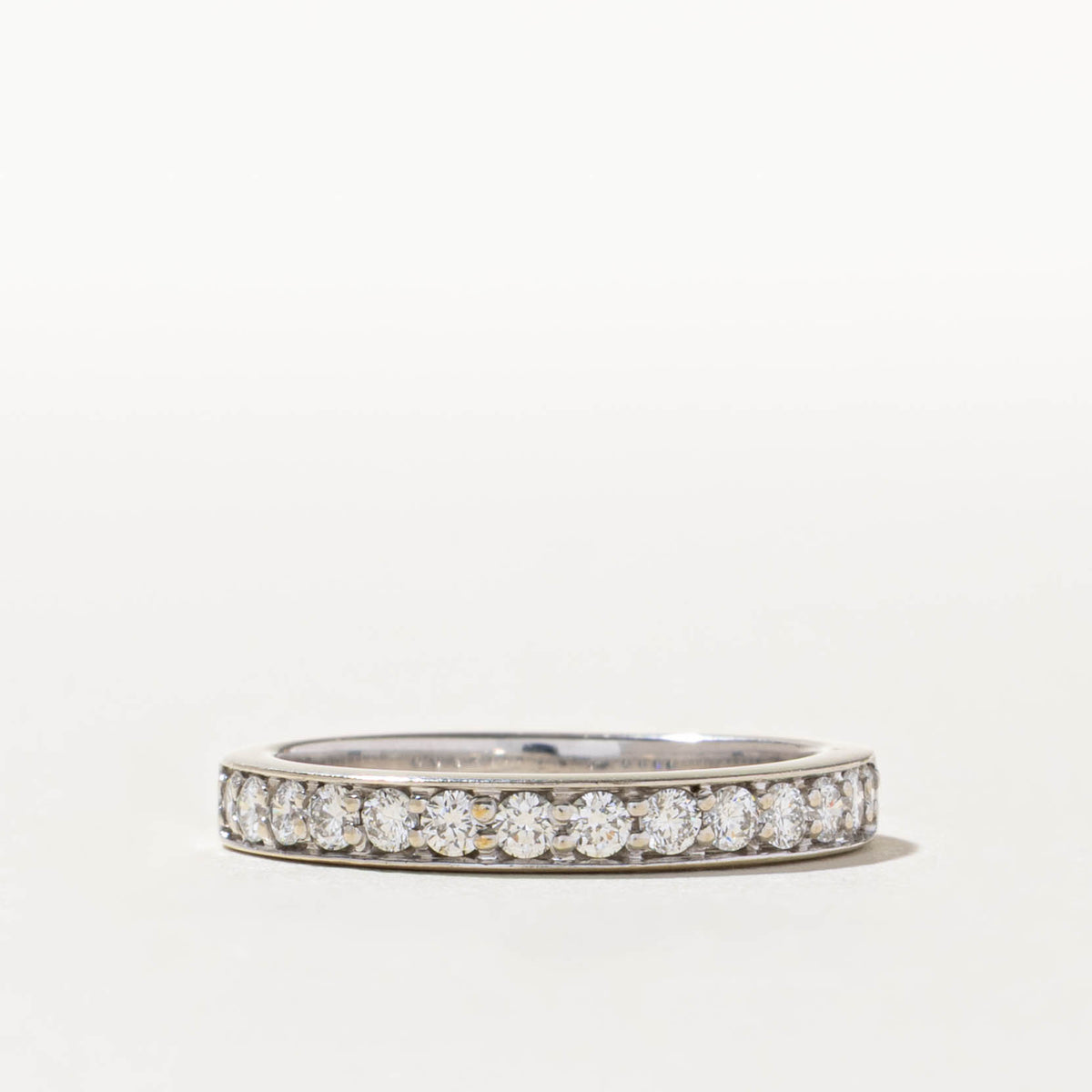 14k Semi Eternity Diamond Band | 0.59ctw | 3.16mm | SZ 8