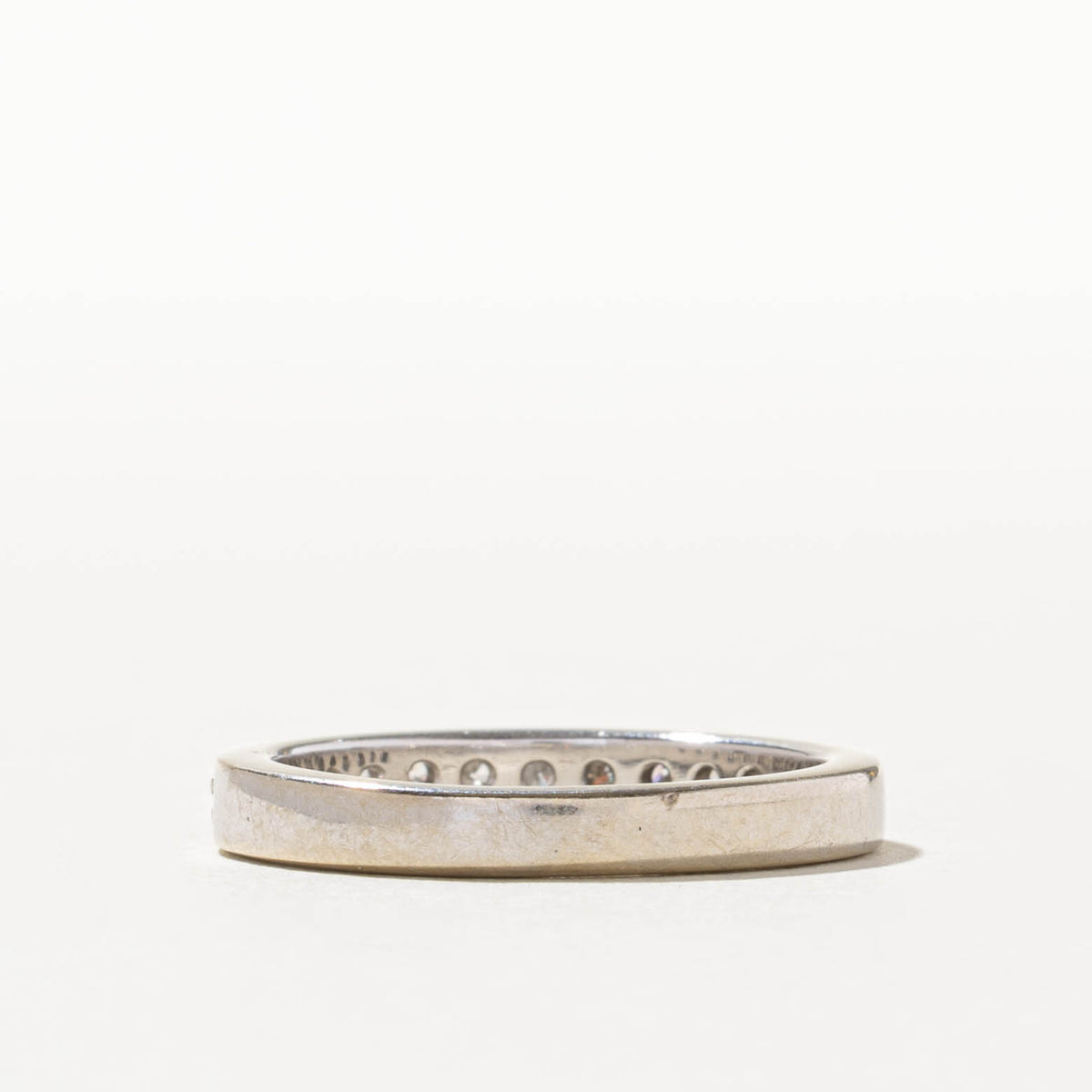 14k Semi Eternity Diamond Band | 0.59ctw | 3.16mm | SZ 8