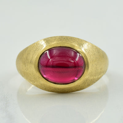 Synthetic Ruby Ring | 4.00ct | SZ 8.75 |