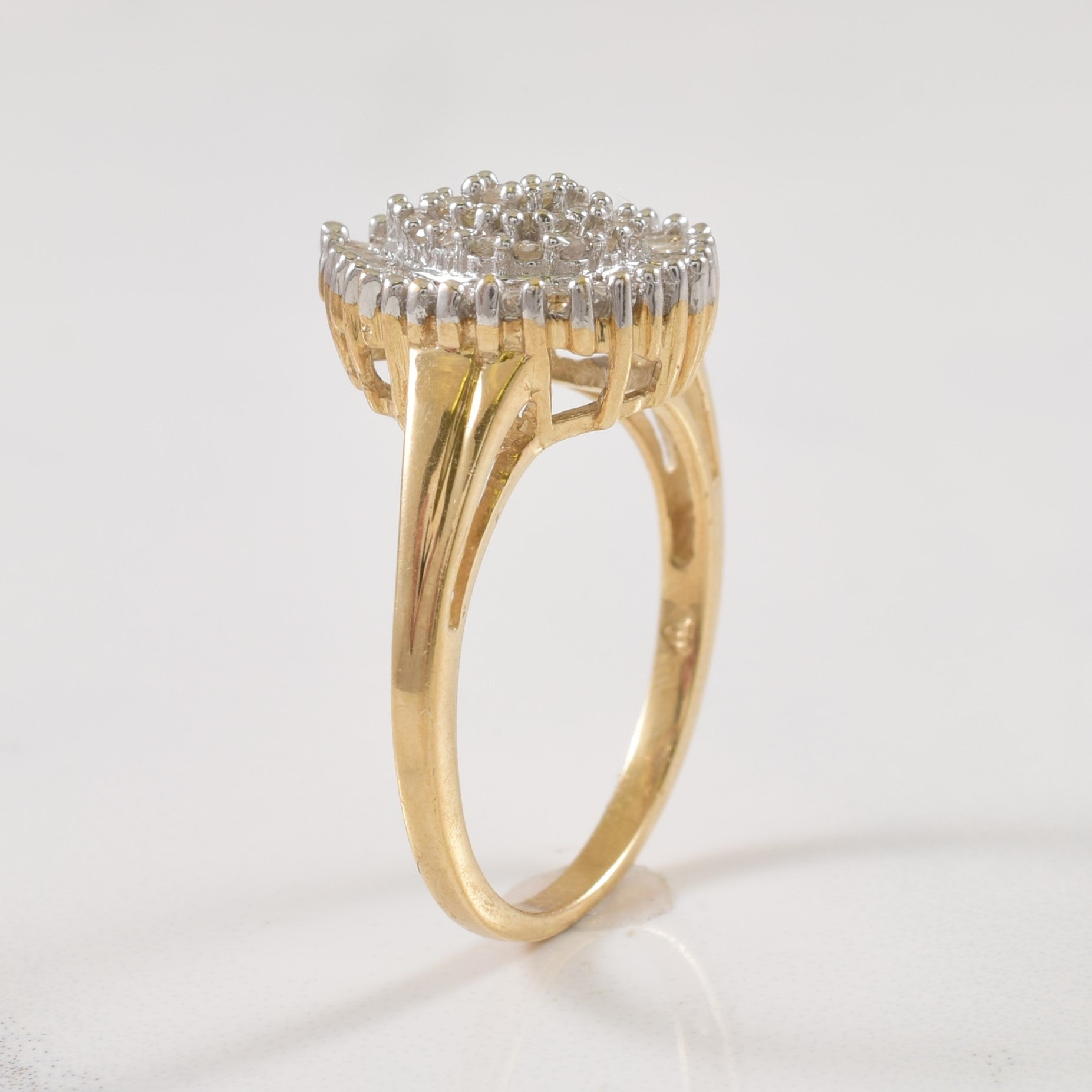 Pear Shaped Diamond Ring | 0.30ctw | SZ 7 |