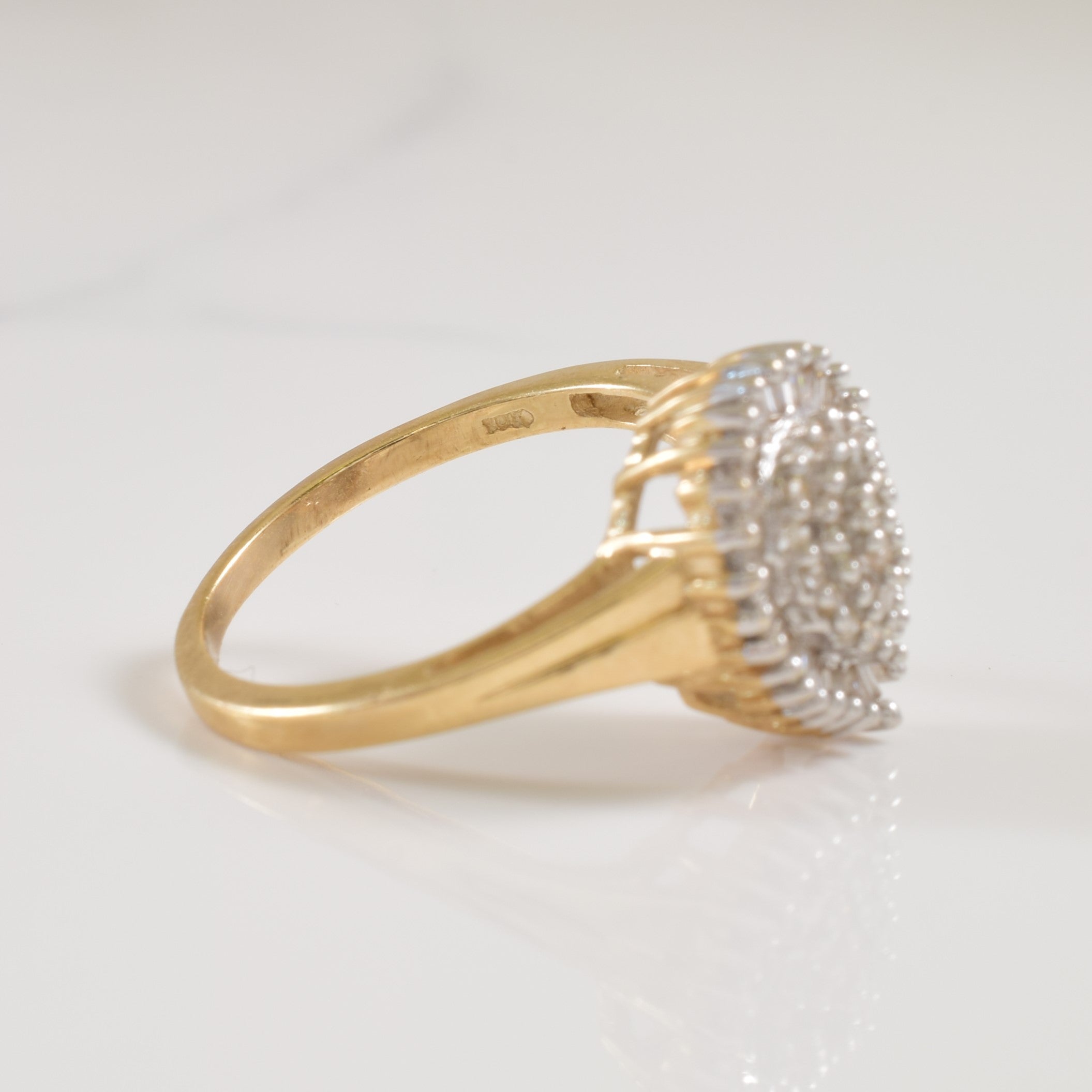 Pear Shaped Diamond Ring | 0.30ctw | SZ 7 |