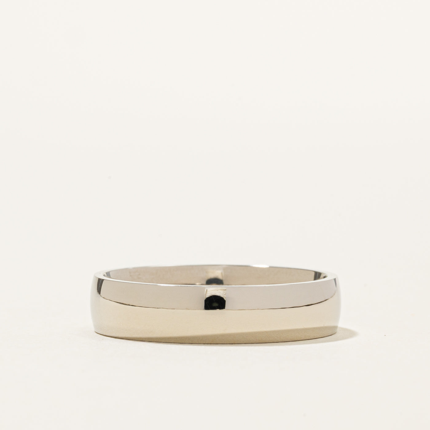 '100 Ways' 18k White Gold Band | SZ 10