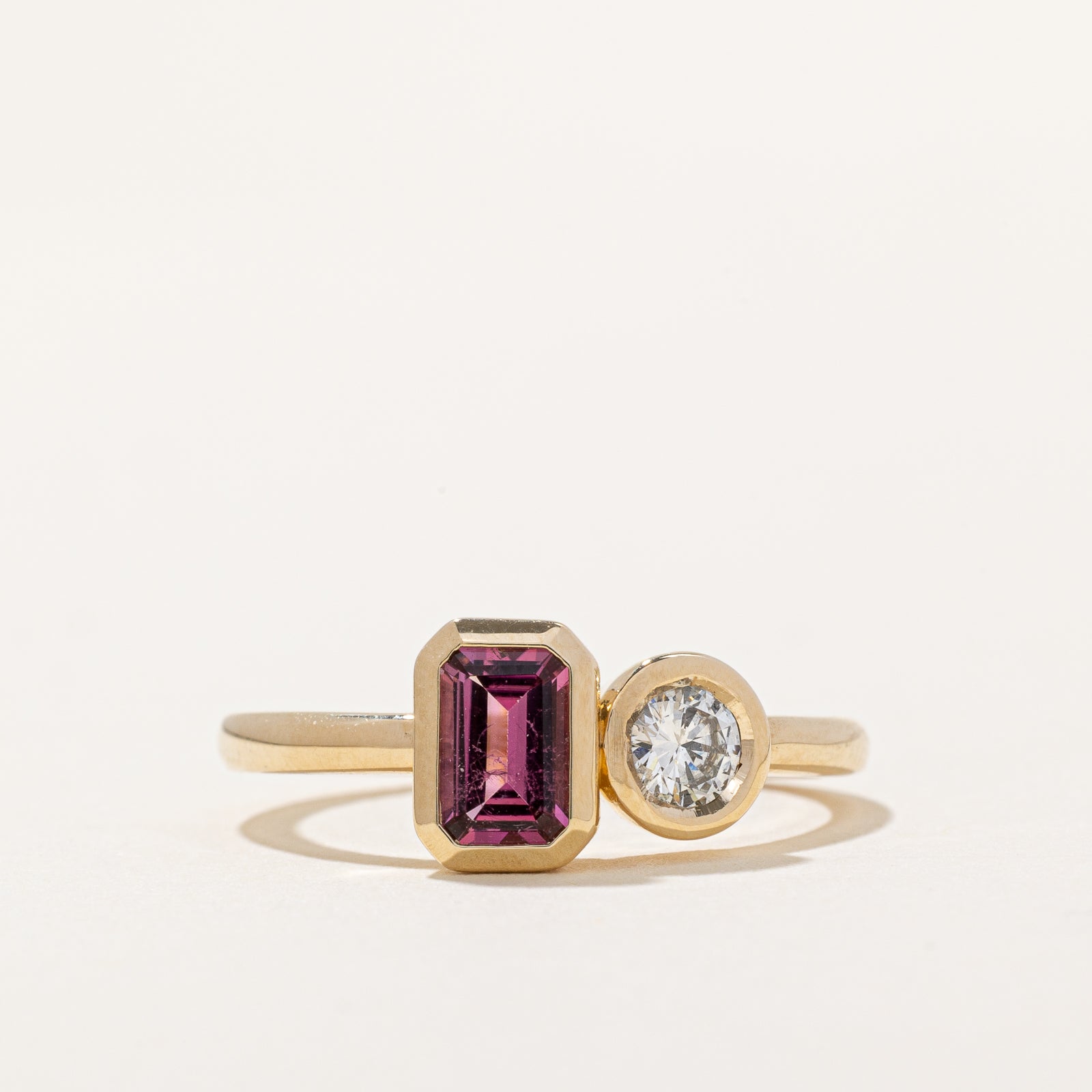 '100 Ways' Tourmaline & Diamond Ring | 0.56ct, 0.19ct | SZ 7 |