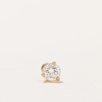 '100 Ways' Diamond Stud Press Fit Earring | 0.16ct |