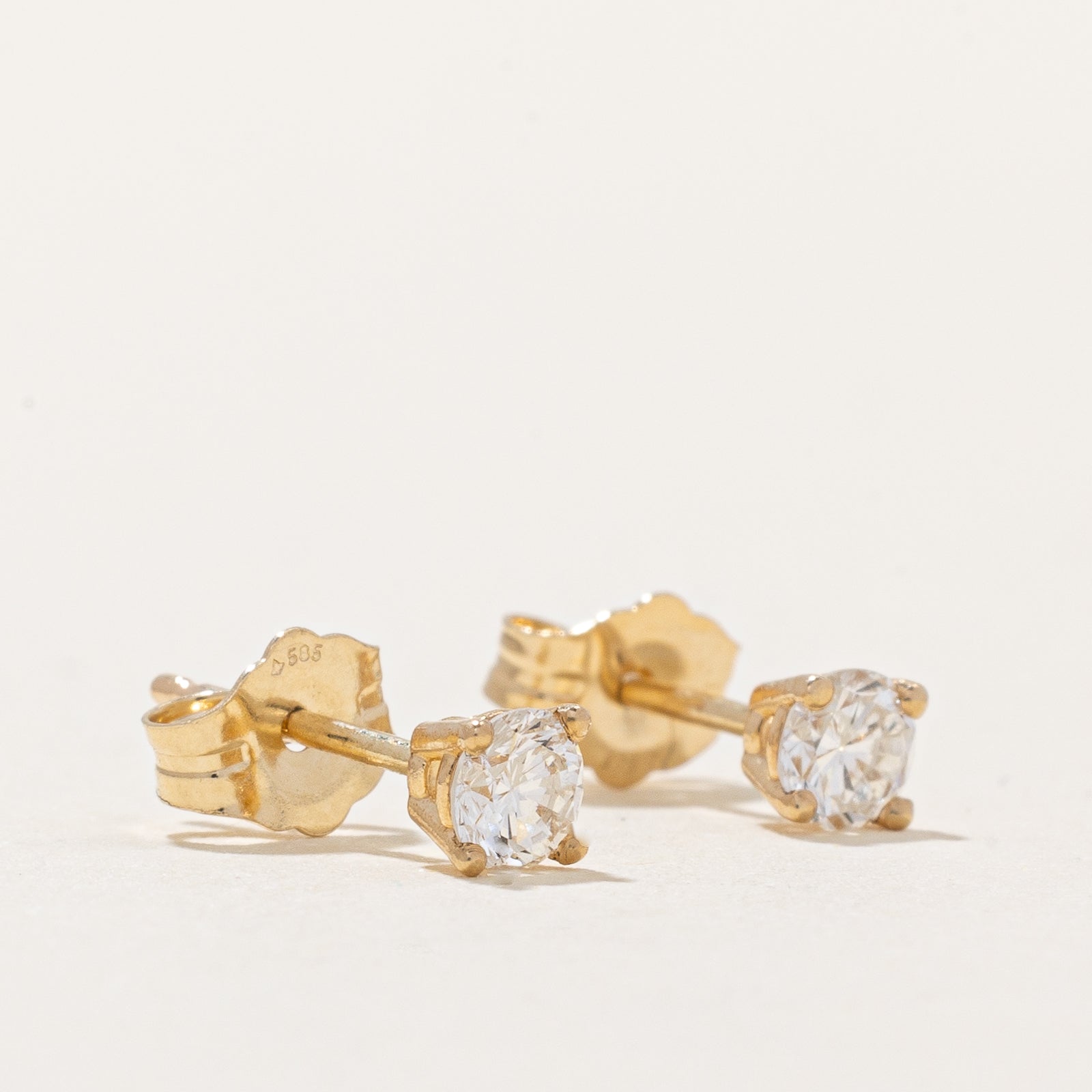 '100 Ways' Diamond Stud Earrings | 0.32ctw |