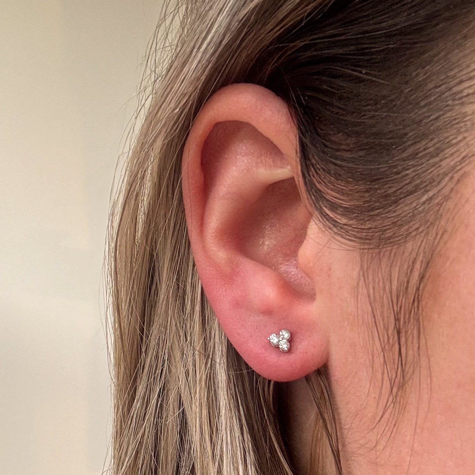 '100Ways' Diamond Trio Cluster Earrings | 0.25ctw |