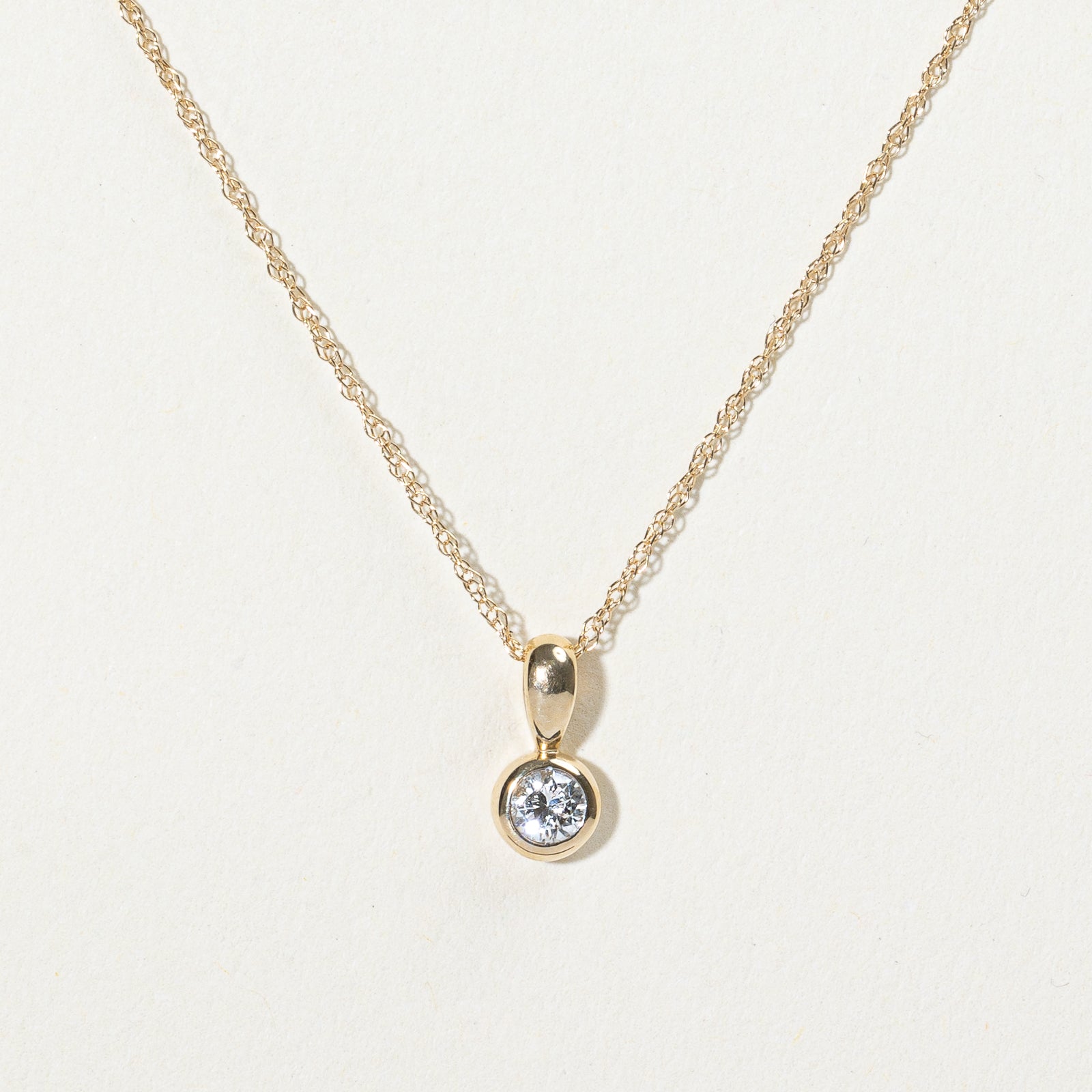 '100 Ways' Diamond Pendant & Necklace | 0.10ct | 18" |