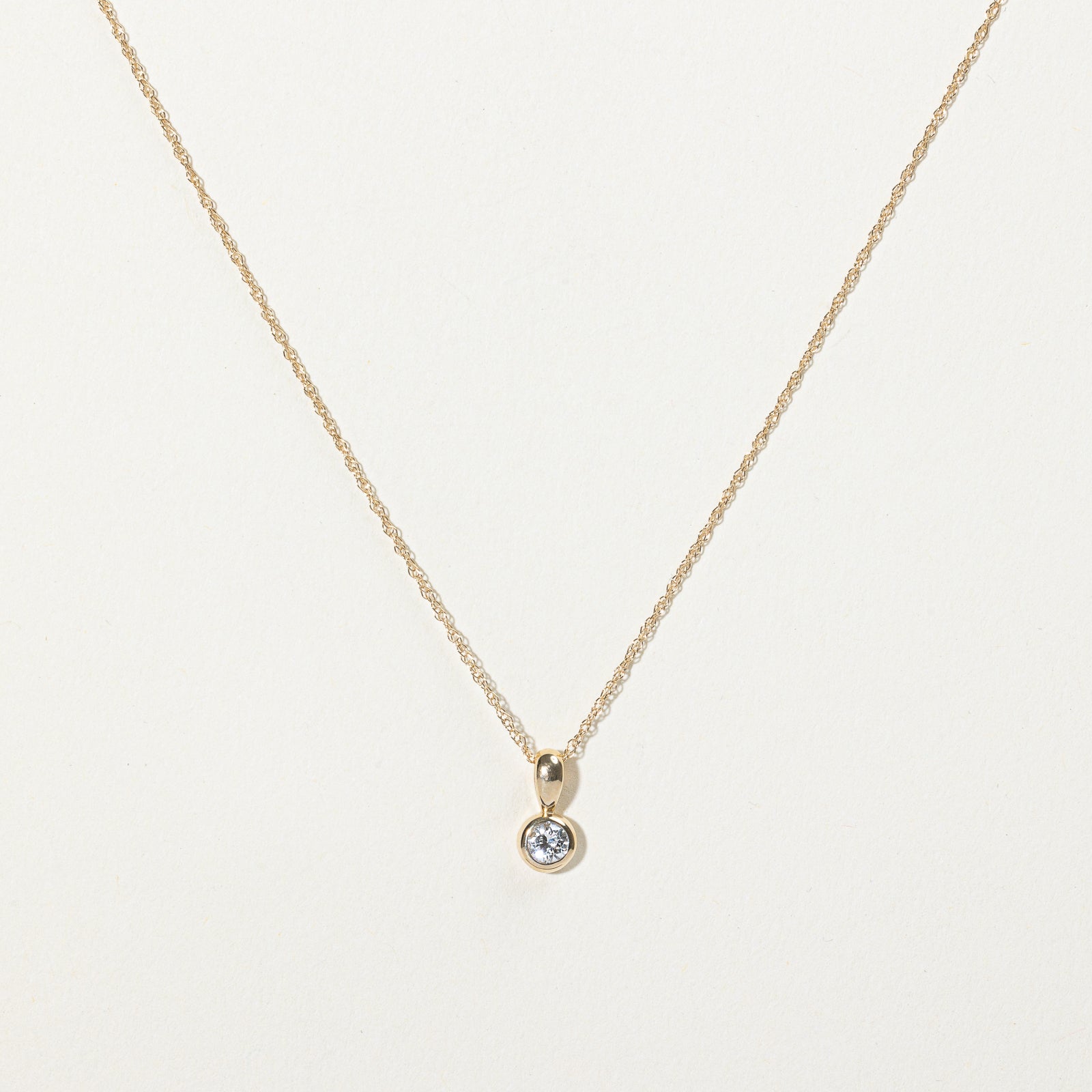 '100 Ways' Diamond Pendant & Necklace | 0.10ct | 18" |