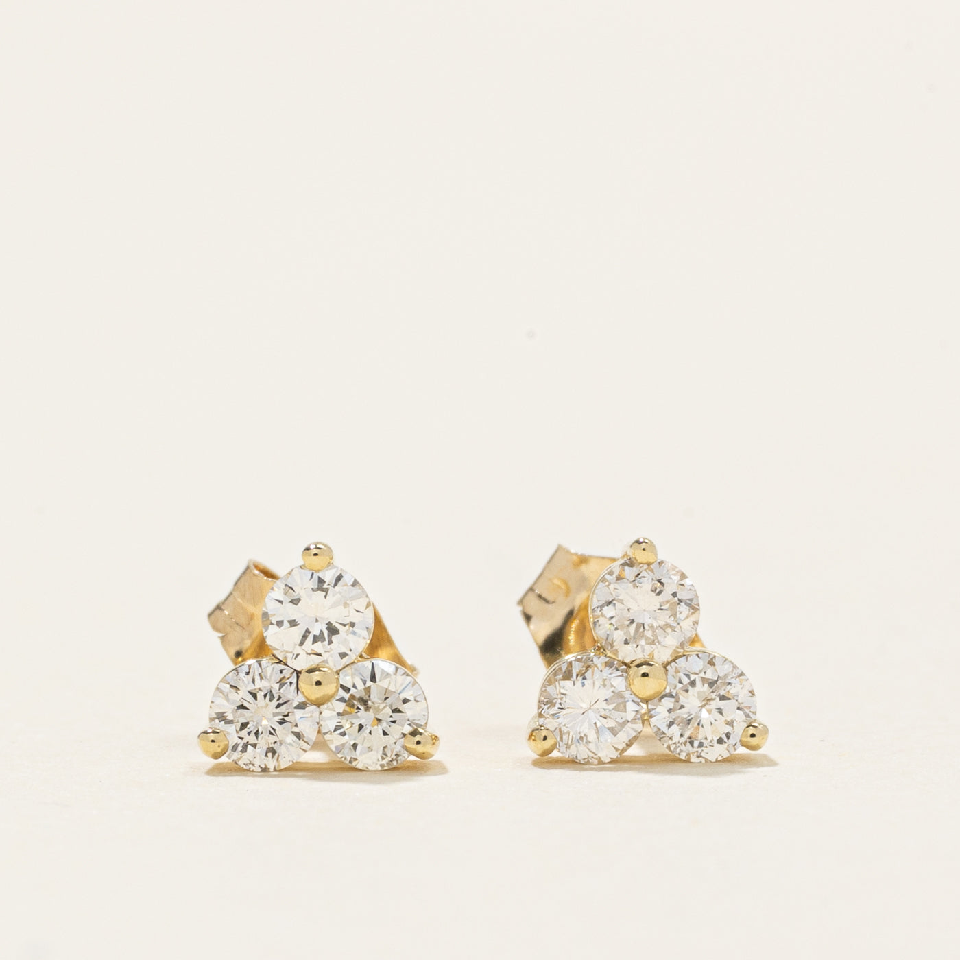 '100 Ways' Trio Diamond Stud Earrings | 0.50ct