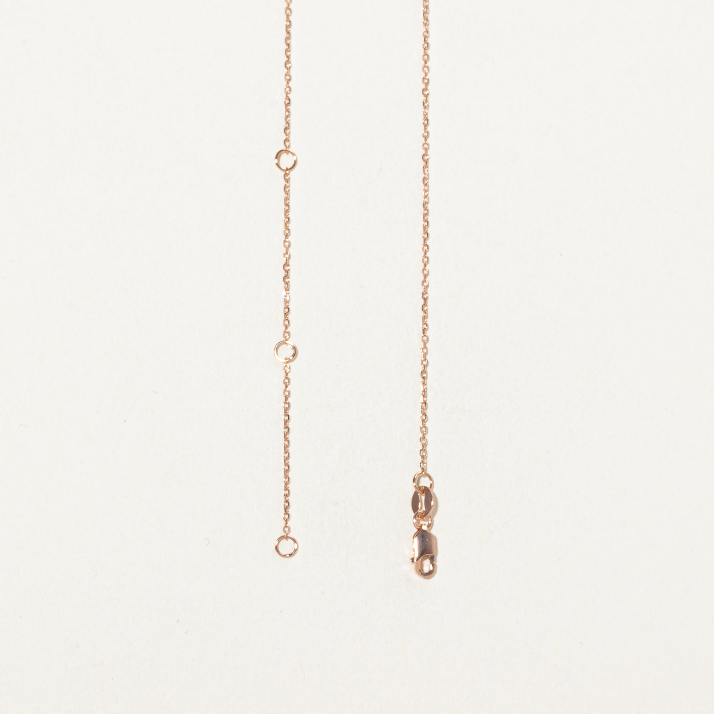 '100 Ways' 14k Rose Gold Cable Link Chain | 18"