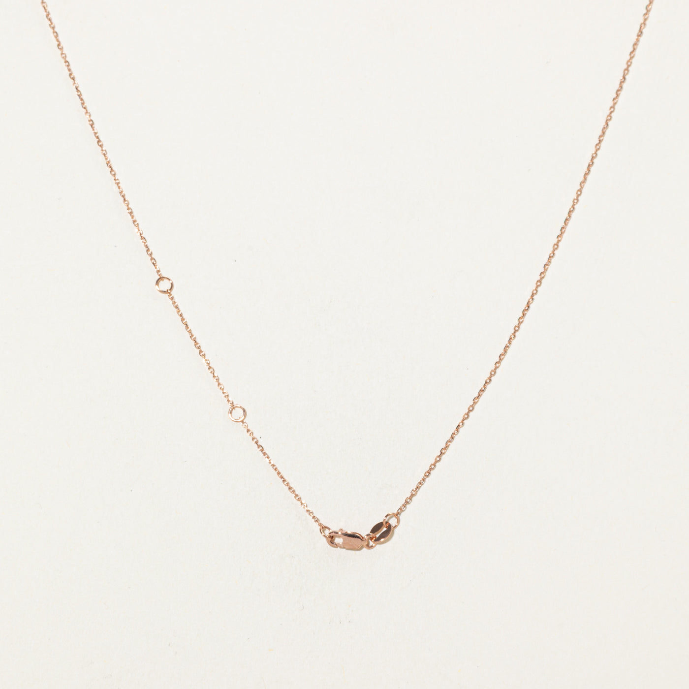 '100 Ways' 14k Rose Gold Cable Link Chain | 18"