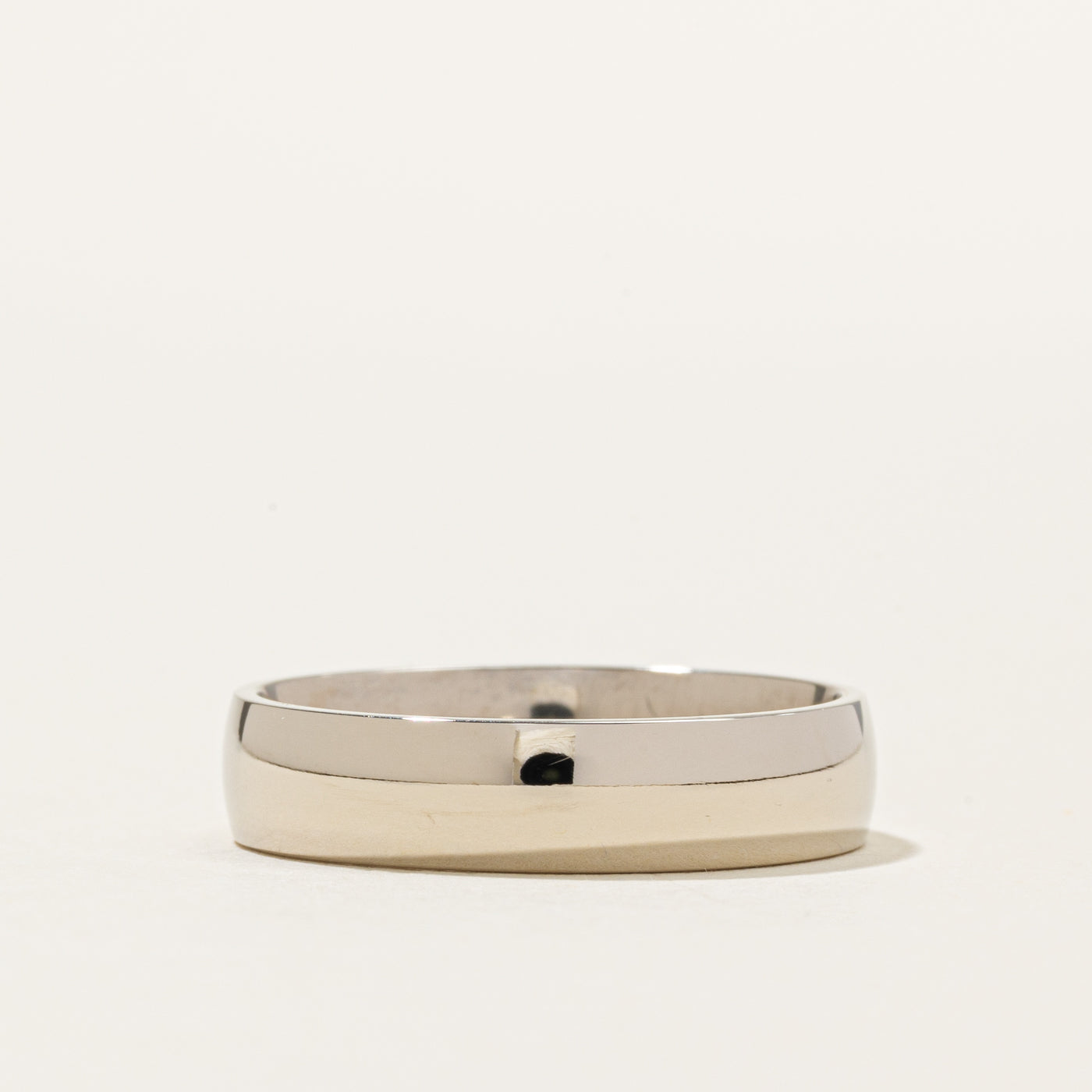 '100 Ways' 14k White Gold Band | 5mm | SZ 9