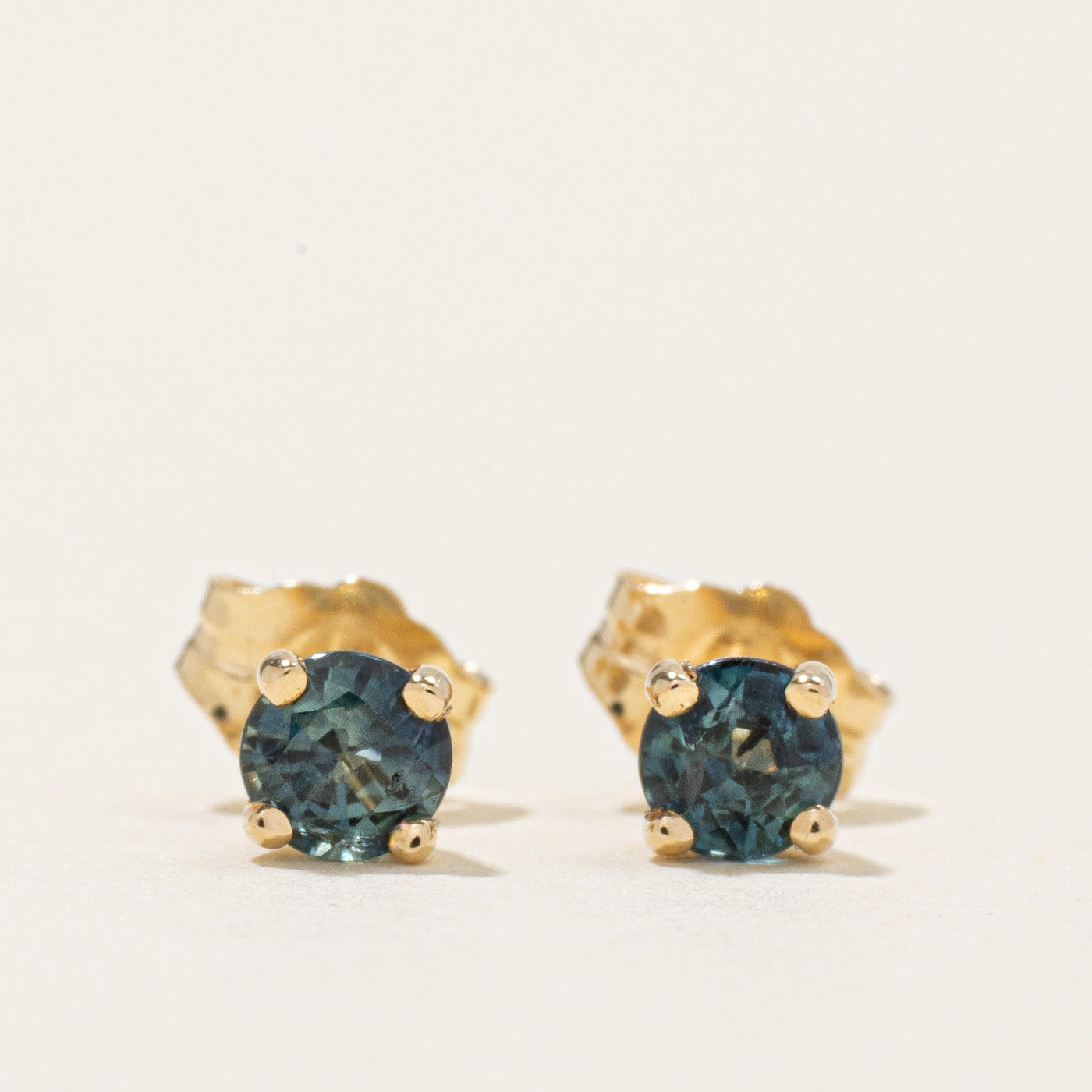'100 Ways' Solitaire Sapphire Studs | 0.63ctw