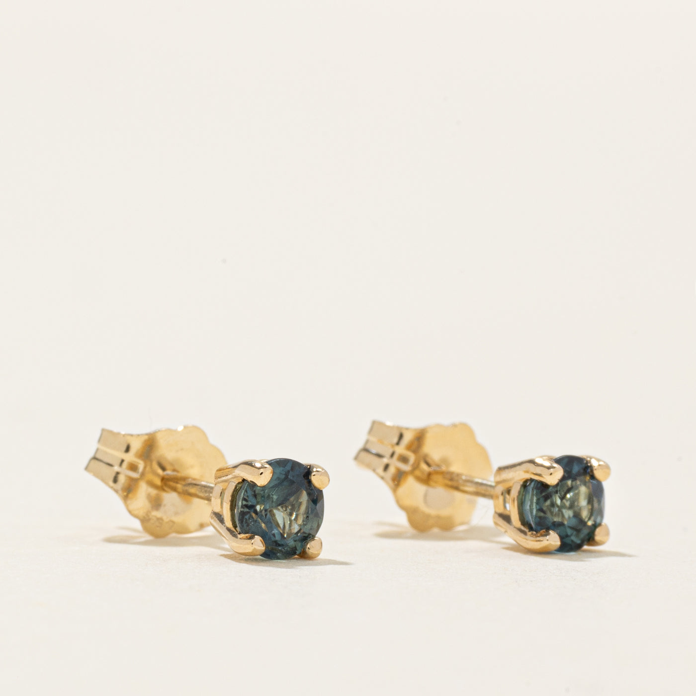 '100 Ways' Solitaire Sapphire Studs | 0.63ctw