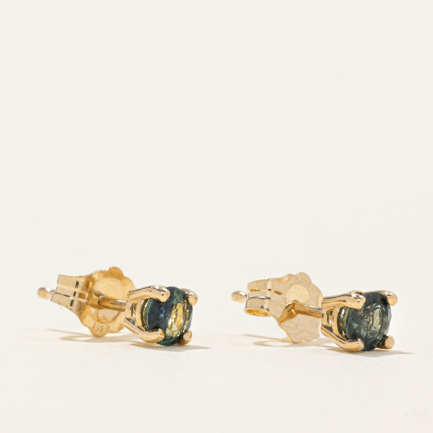 '100 Ways' Solitaire Sapphire Studs | 0.60ctw