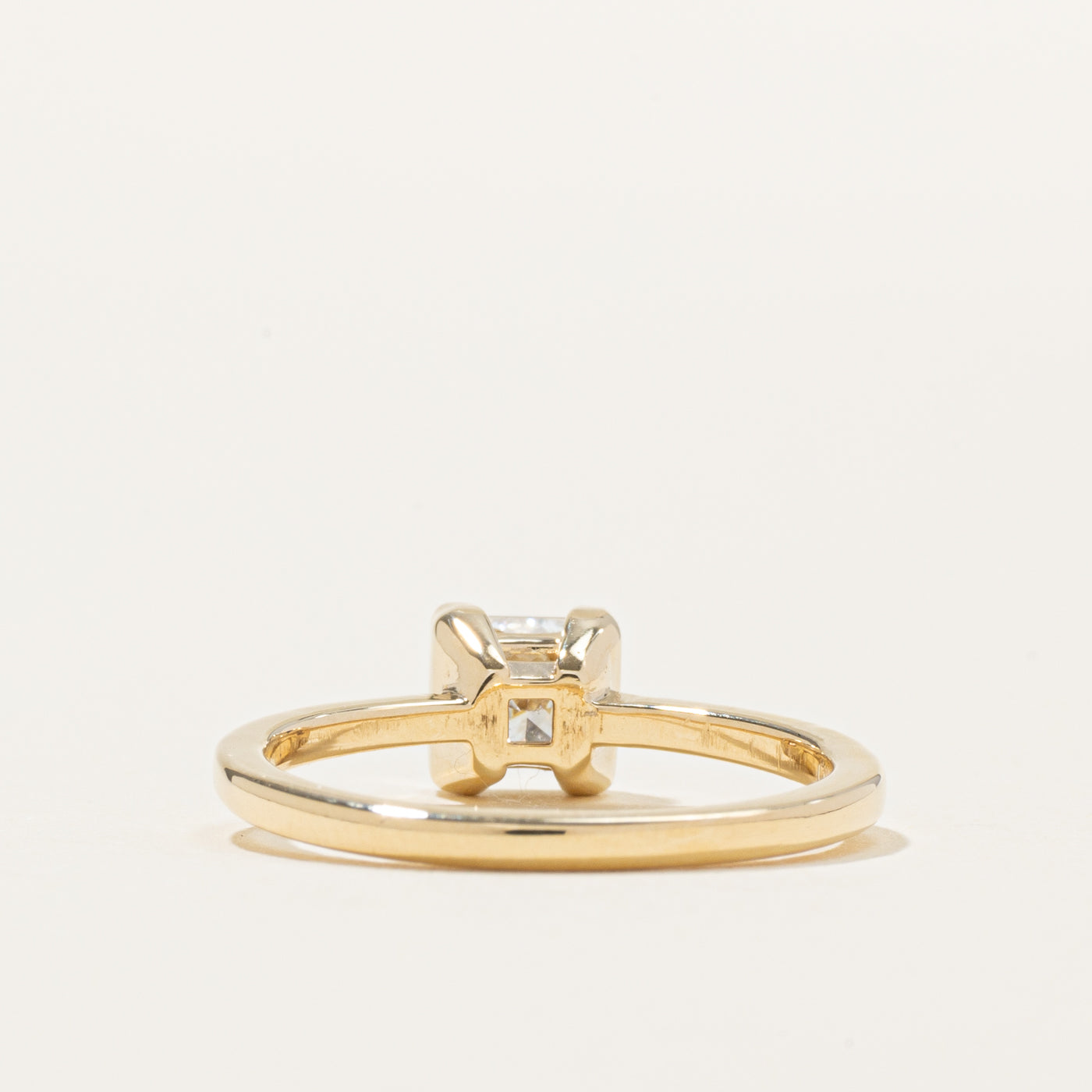 '100 Ways' Princess Half Bezel Solitaite Ring | 0.72ct | SZ 6.75