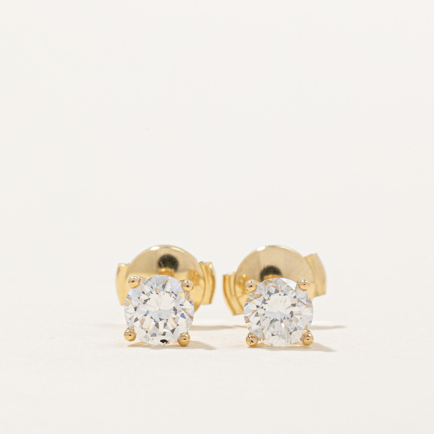 100 Ways' GIA Certified Diamond Stud Earrings  | 0.85ctw SI2/I1 F/G |