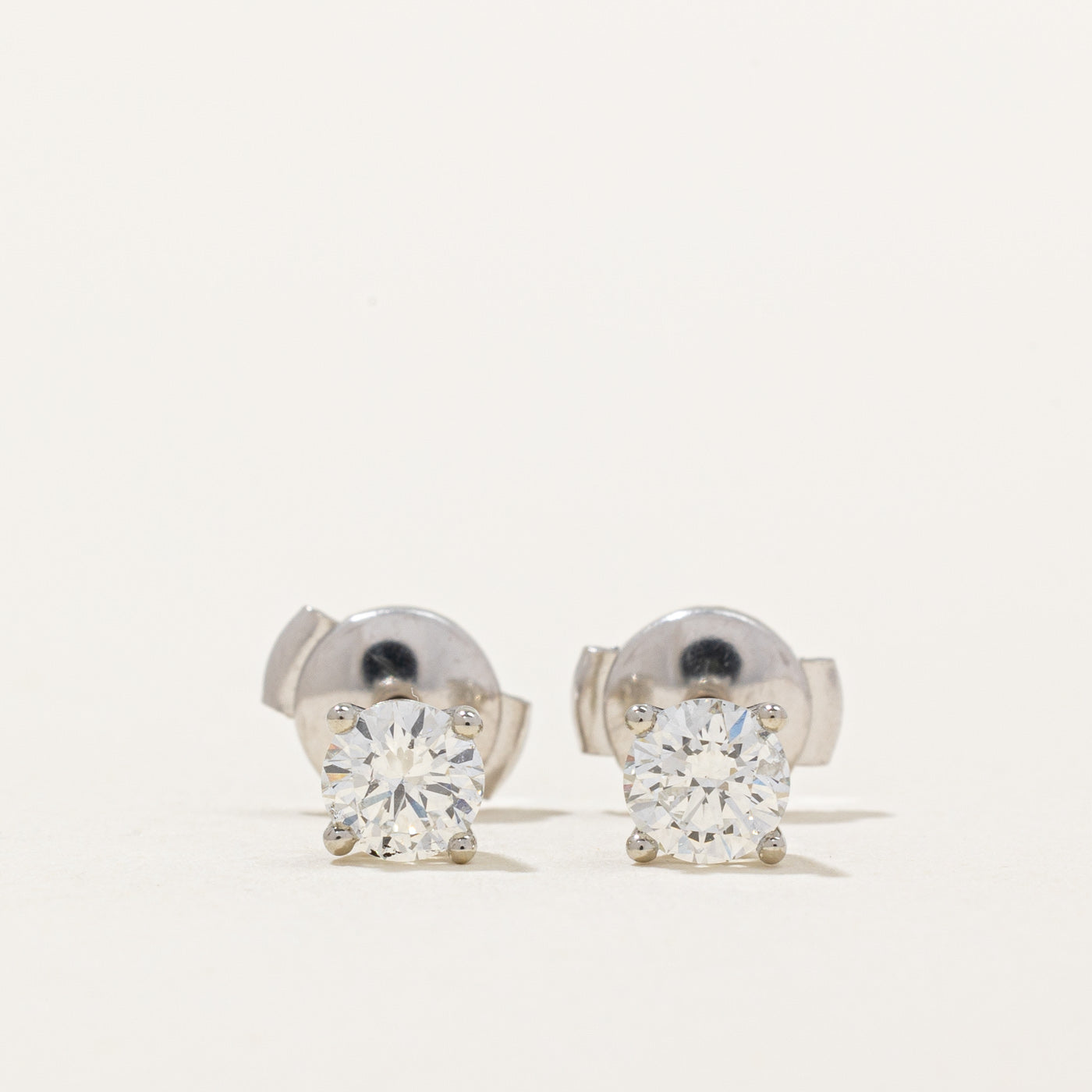 100 Ways' GIA Certified Diamond Stud Earrings  | 0.90ctw SI2/I1 D/E |