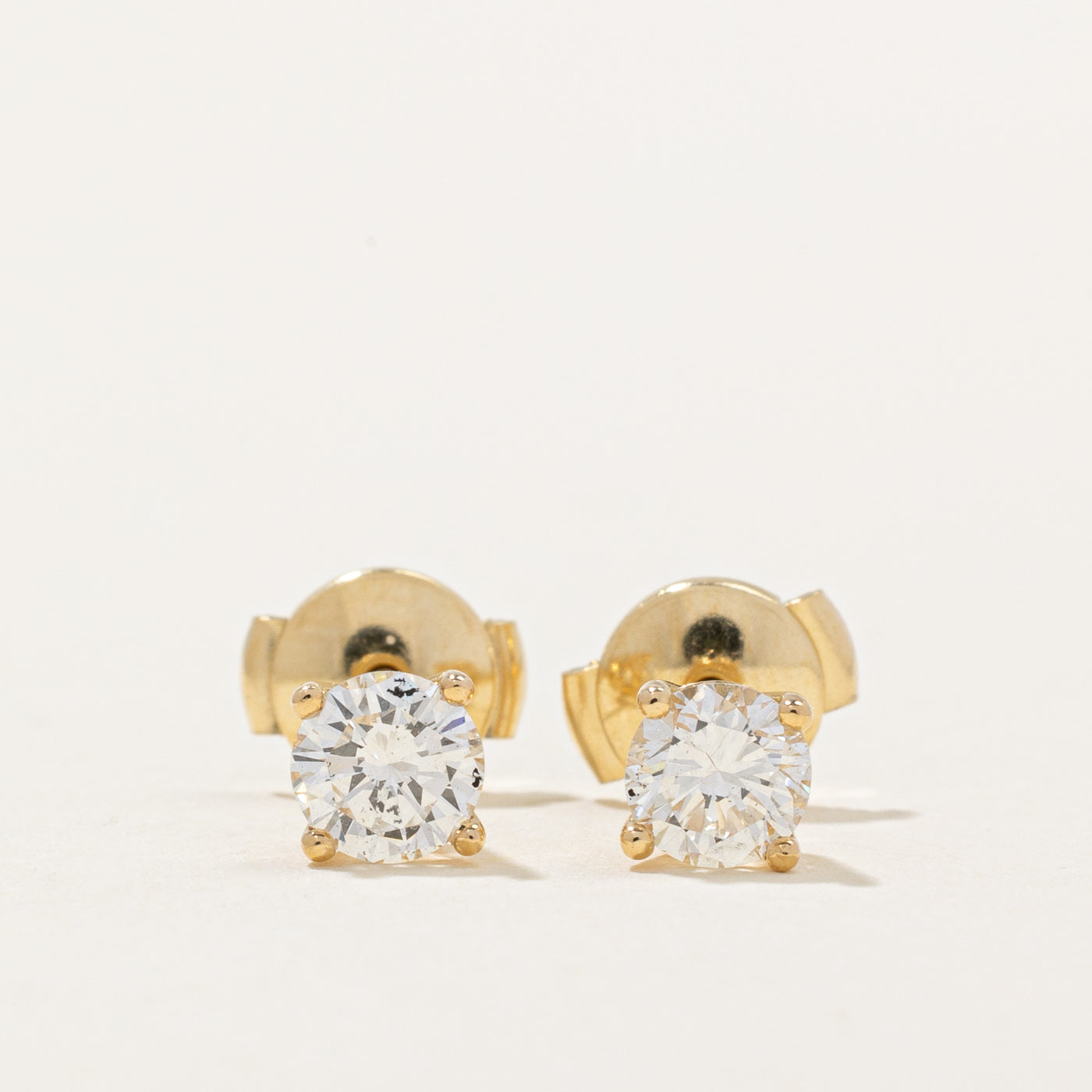 100 Ways' GIA Certified Diamond Stud Earrings | 0.83ctw SI1 G/H |