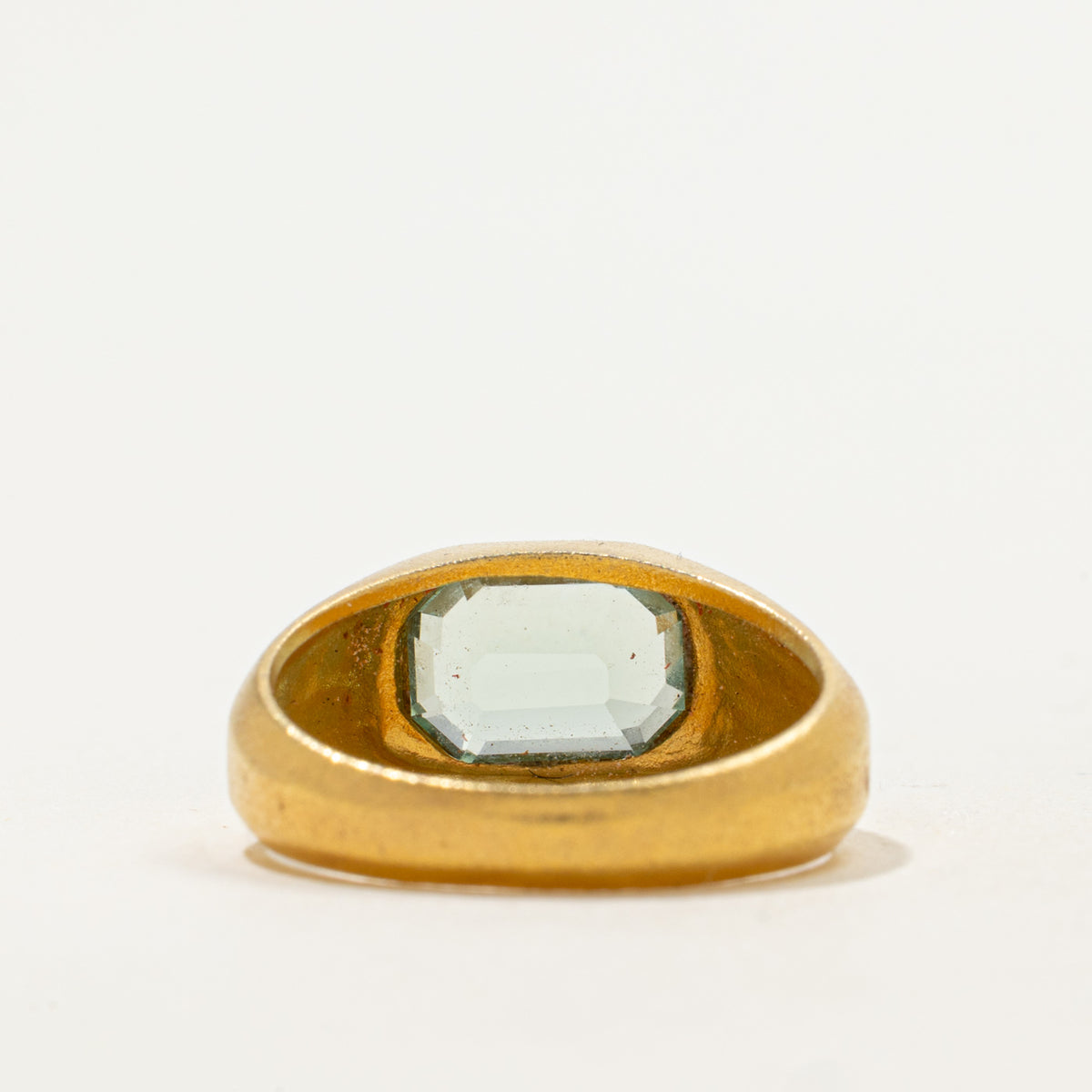 '100 Ways' 9k Yellow Gold Tourmaline Signet Ring | 2.26ct | SZ 6.95